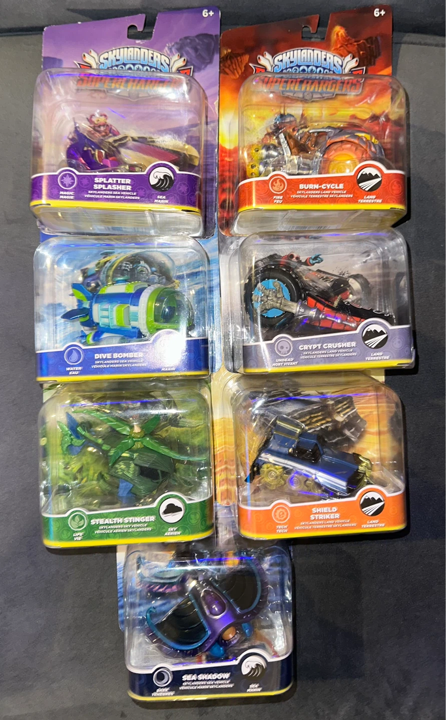 Skylanders Superchargers Land & Sea Vehicles