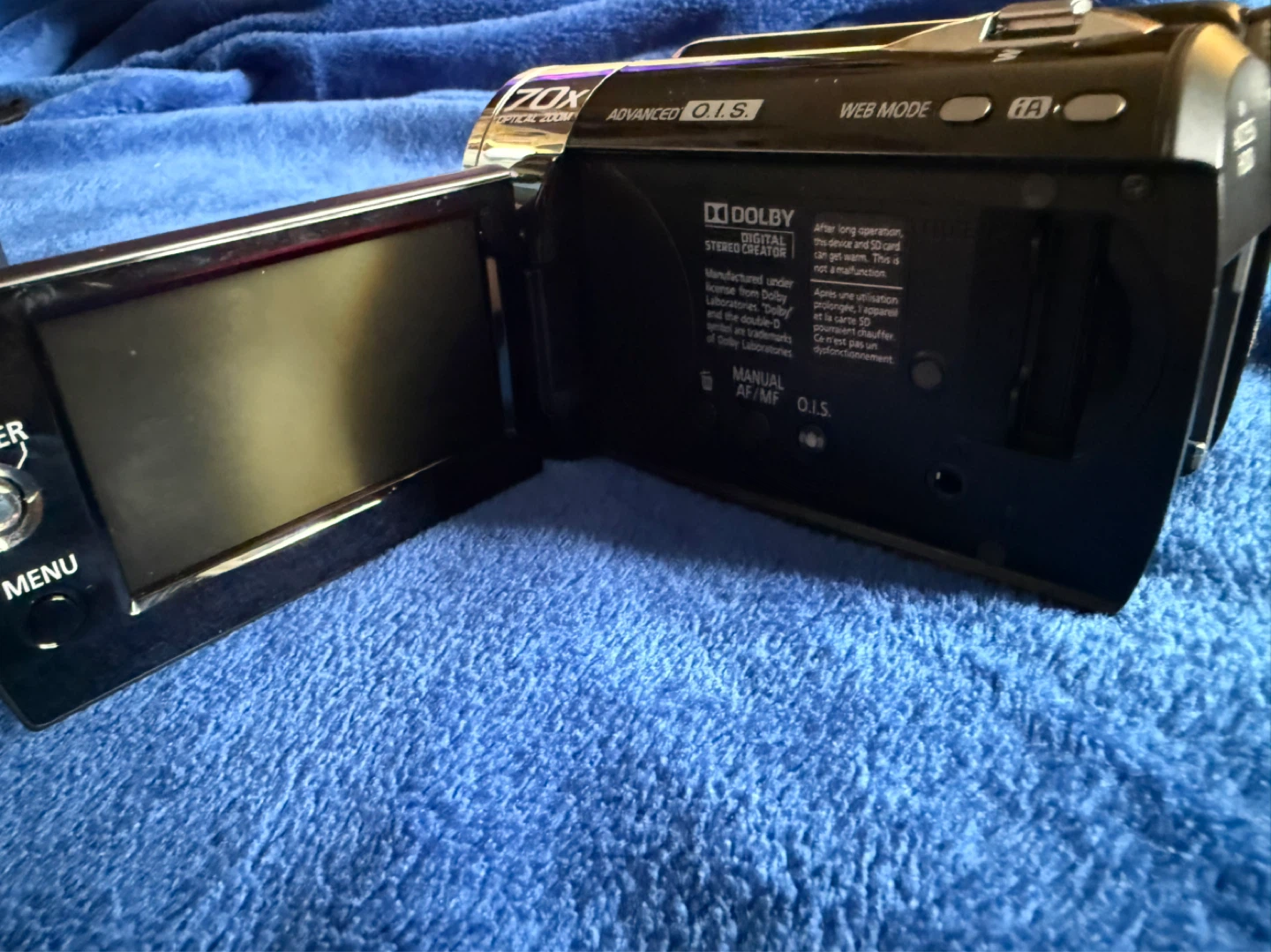 Panasonic SDR-H80 HDD Camcorder with AC Adaptor - photo 3