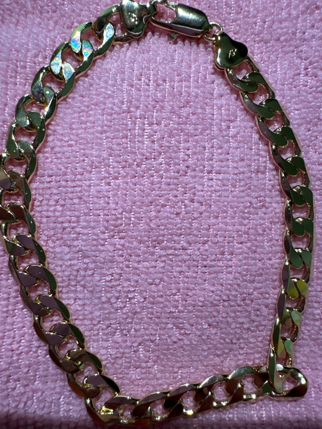 Laminated Gold Chain Bracelet - photo 2
