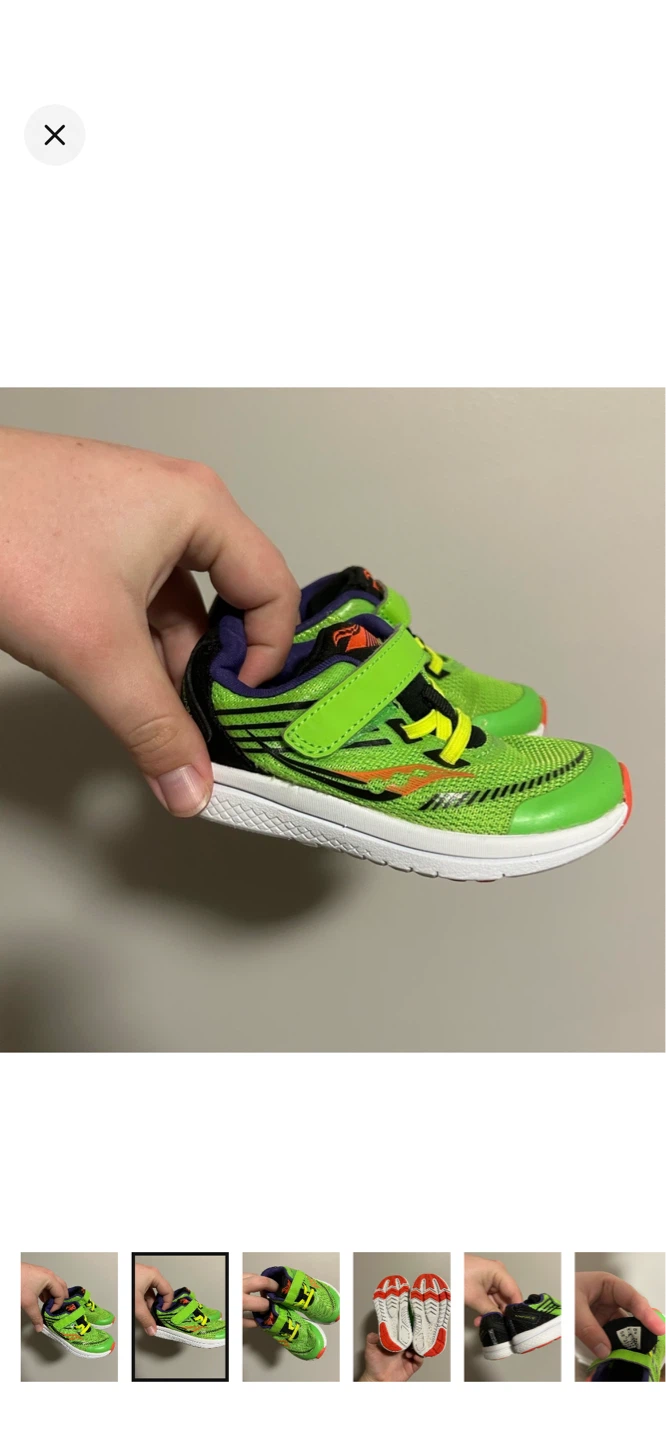 Saucony Kinvara 12 Kids Running Shoes Size 12K - photo 2