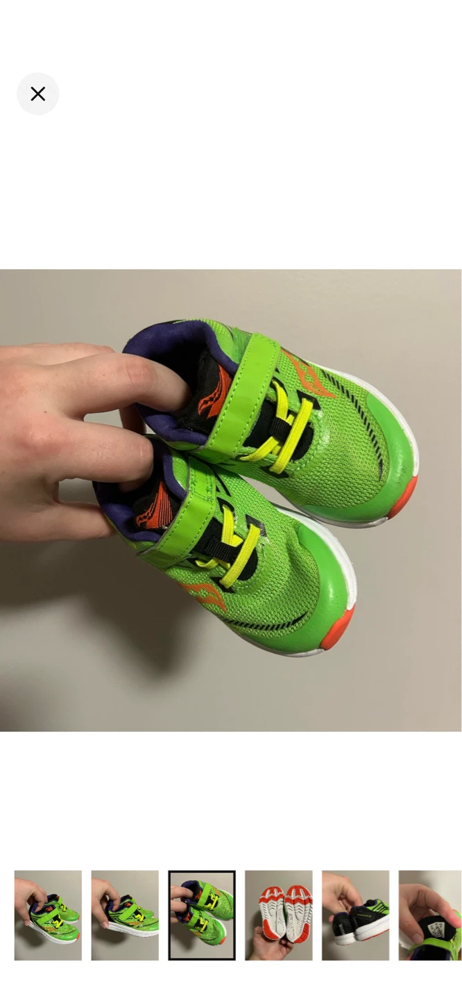 Saucony Kinvara 12 Kids Running Shoes Size 12K - photo 3
