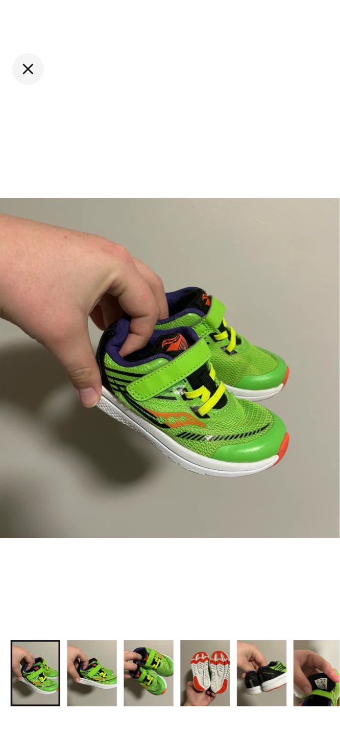 Saucony Kinvara 12 Kids Running Shoes Size 12K