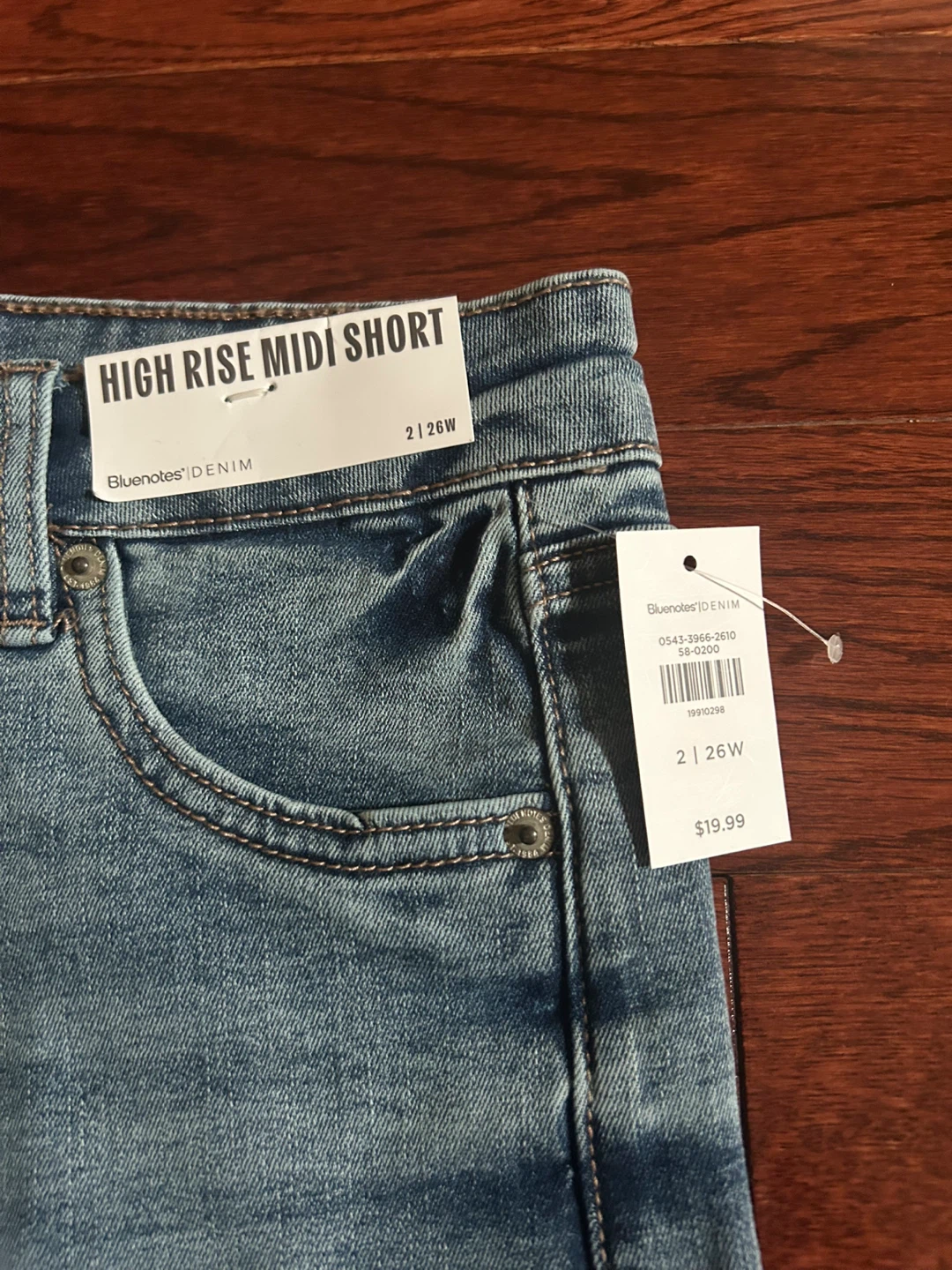 Bluenotes high rise denim shorts - photo 3