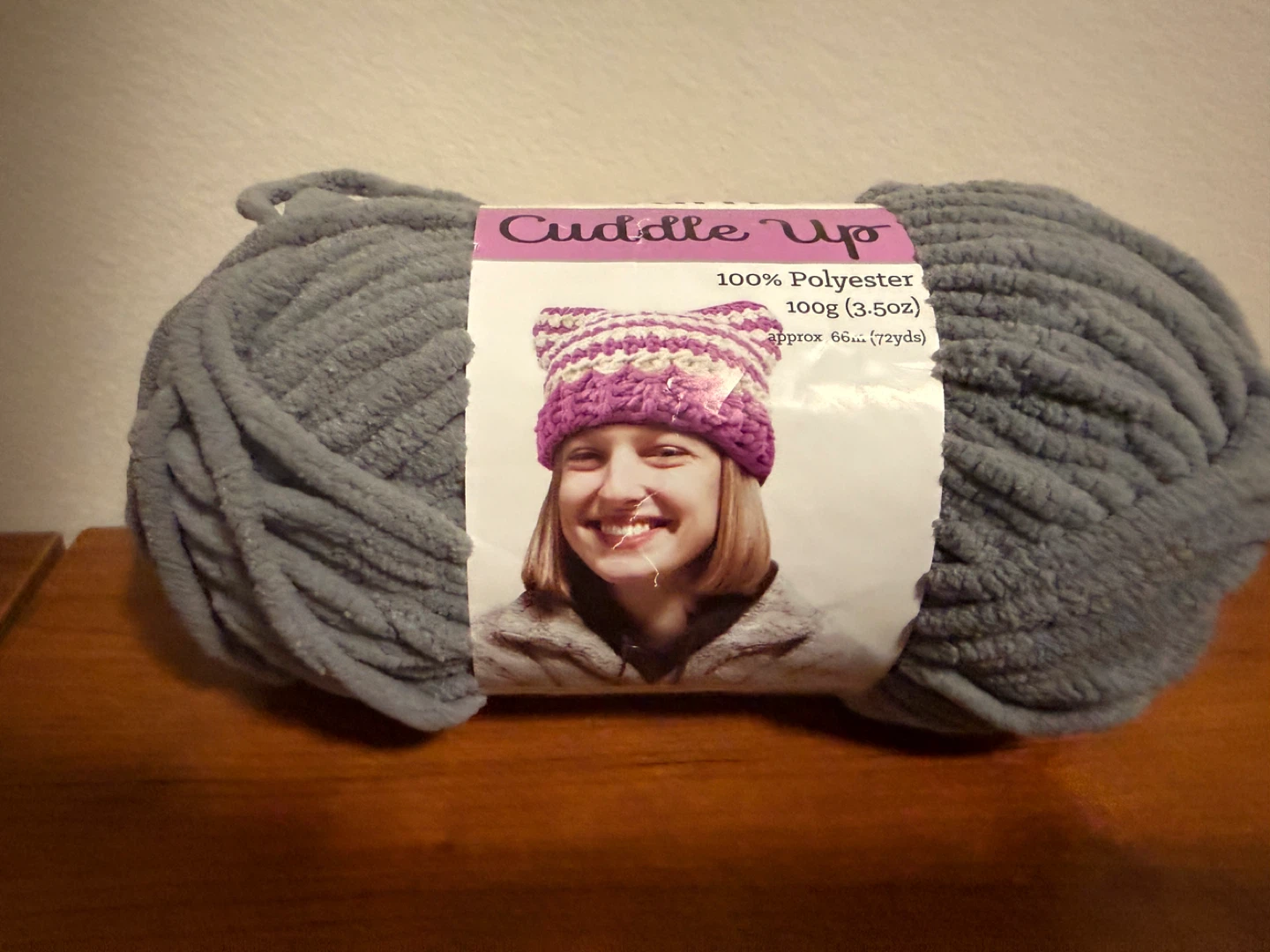 Tailor Yarns Cuddle Up Grey Super Bulky Yarn - 100g - photo 2