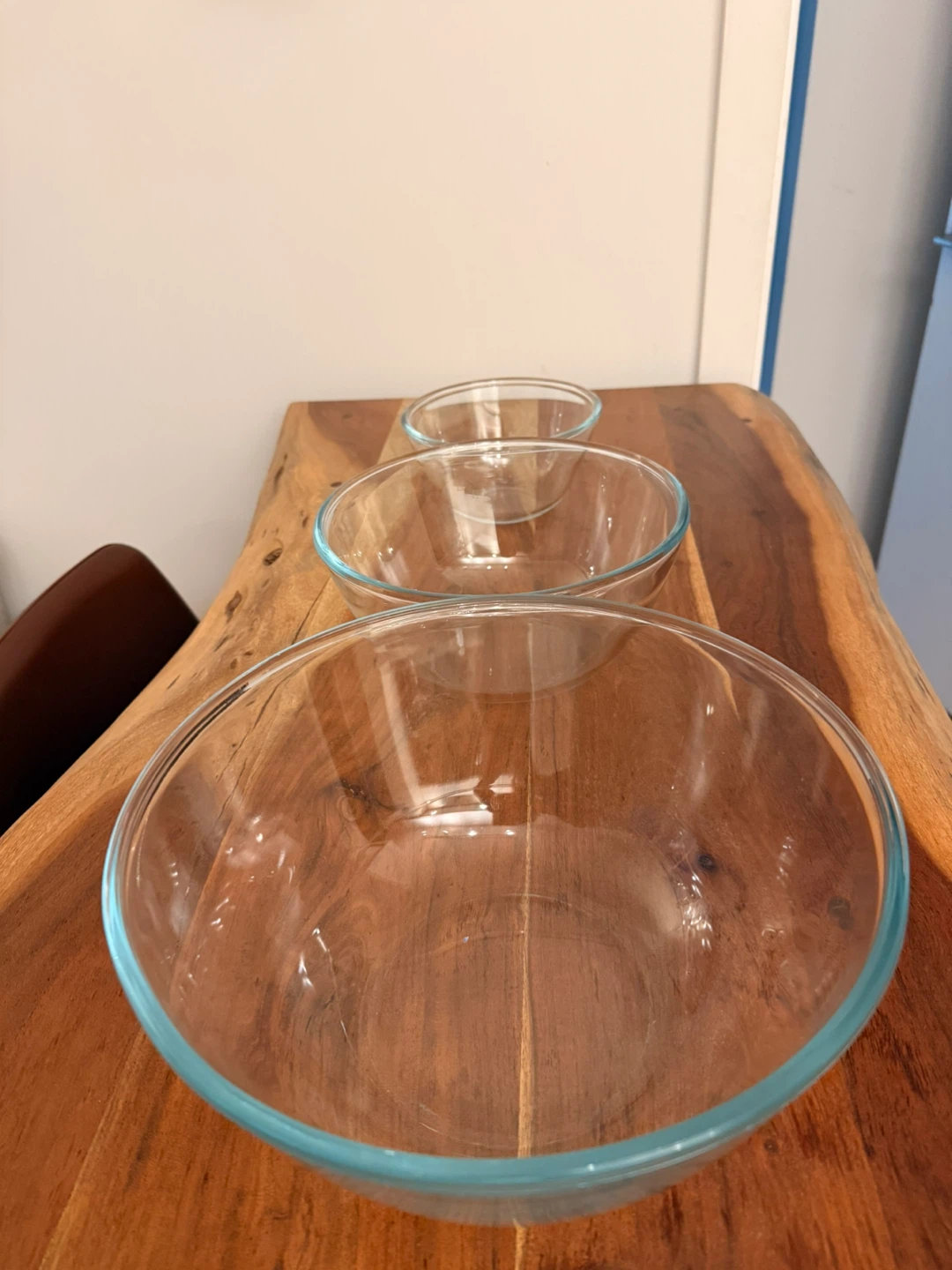 Set of 3 Glass Mixing Bowls - photo 3