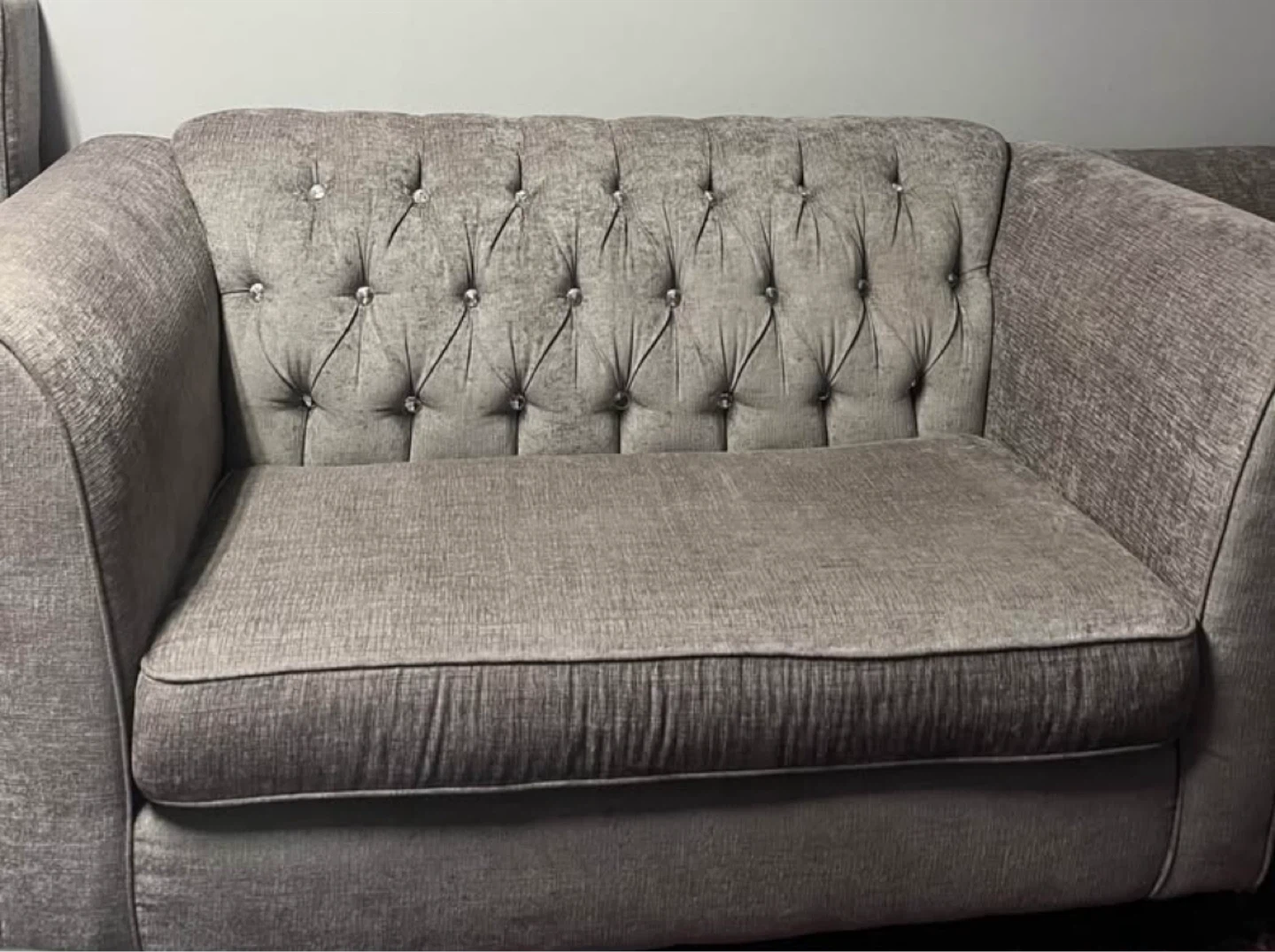 Grey Elegant Sofas Great Condition 3 Piece
