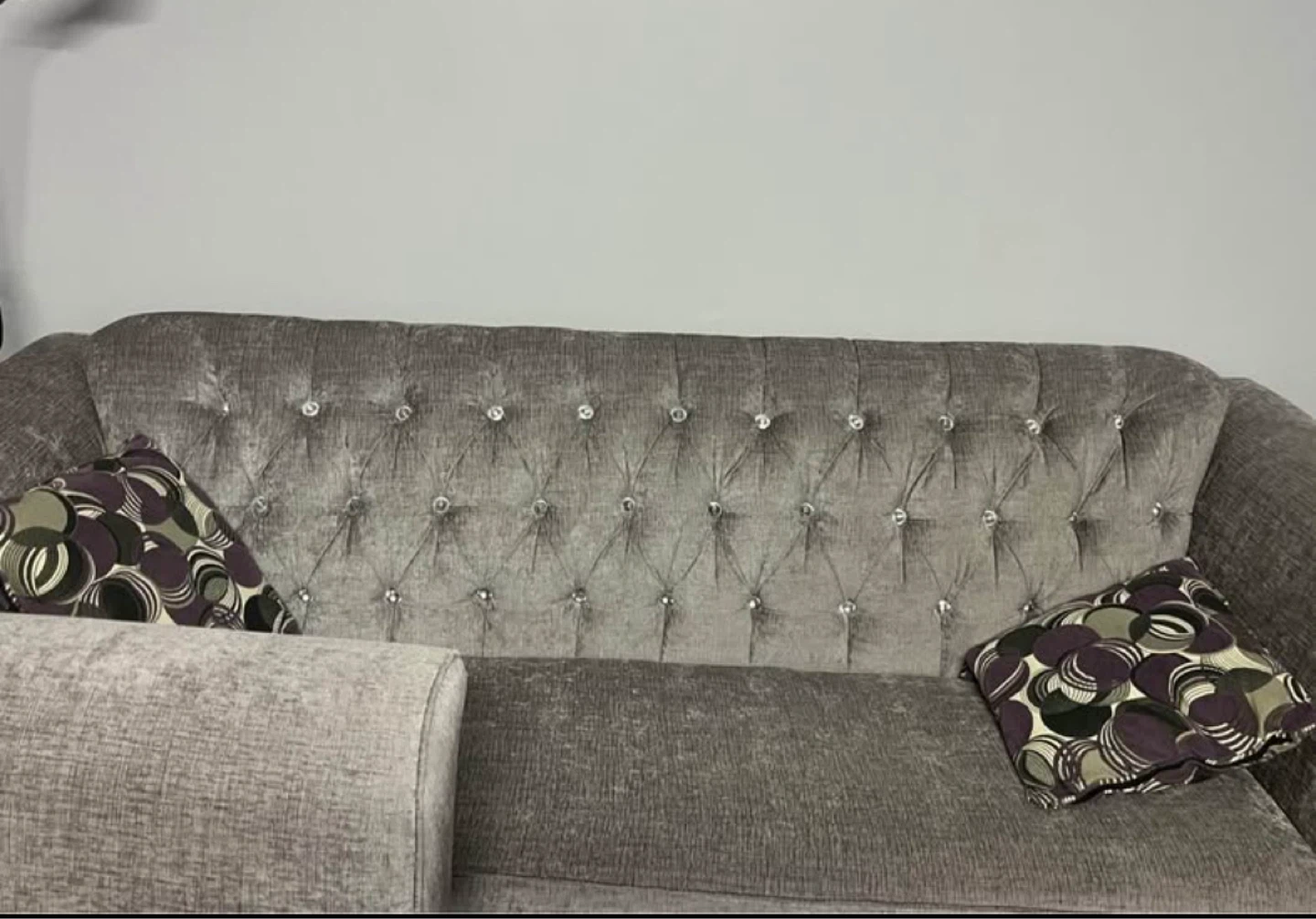 Grey Elegant Sofas Great Condition 3 Piece - photo 3