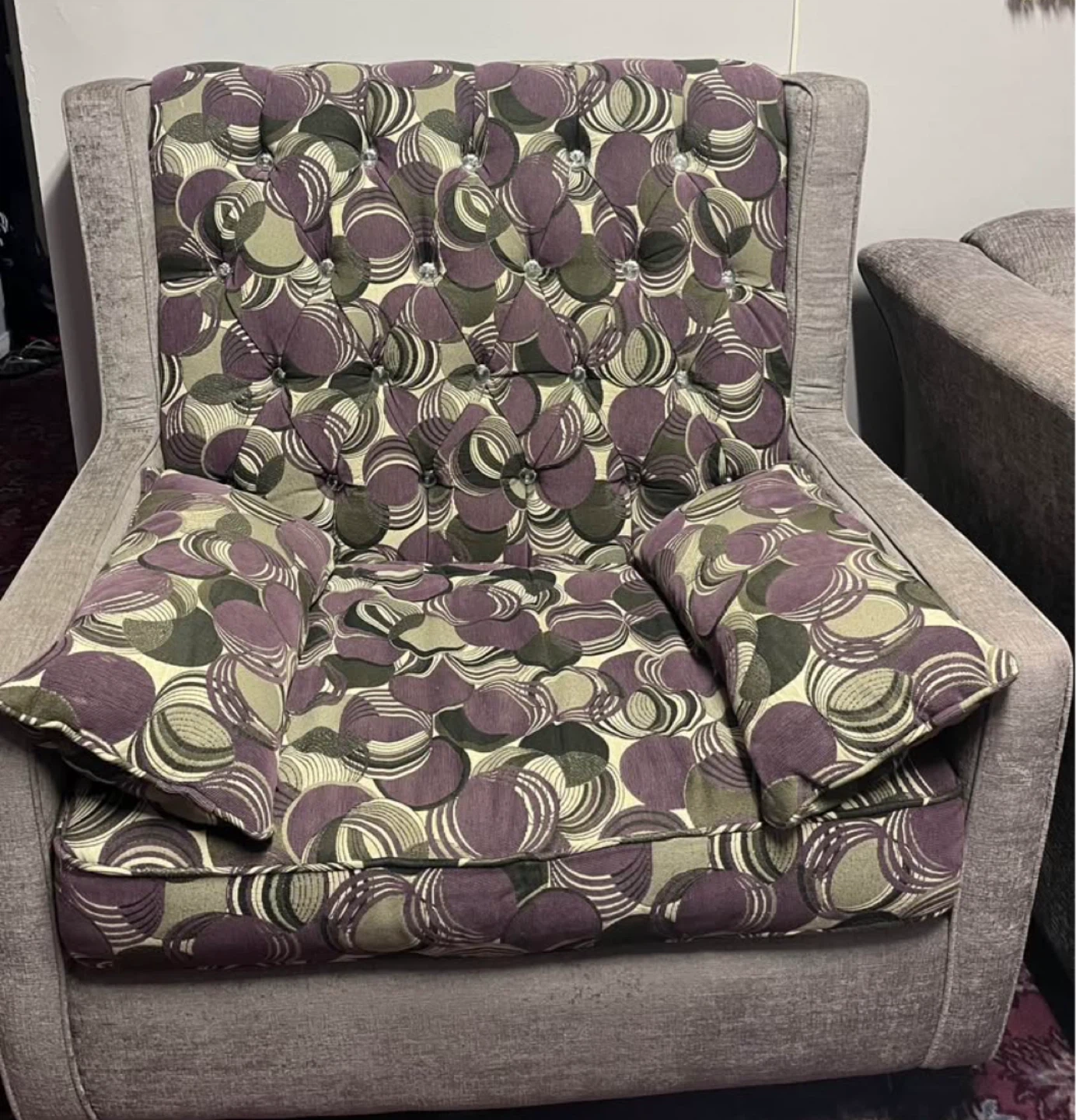 Grey Elegant Sofas Great Condition 3 Piece - photo 2