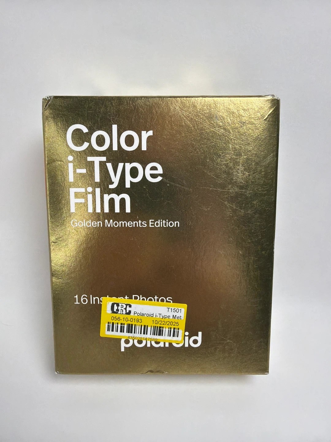 Polaroid Color i-Type Film Golden Moments Edition  16 Instant