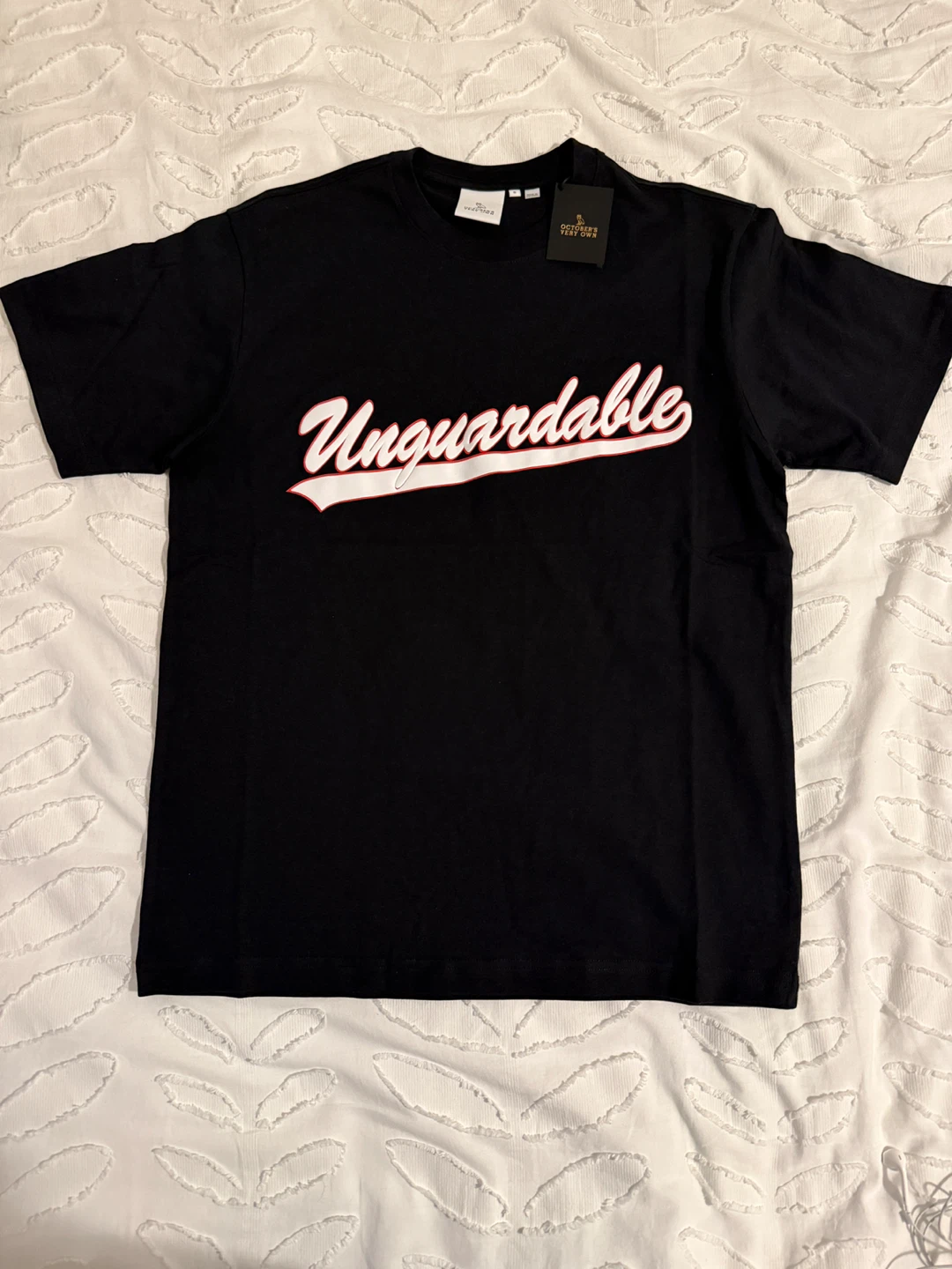 OVO “Vnguardable” Black T-Shirt Size Small Brand New