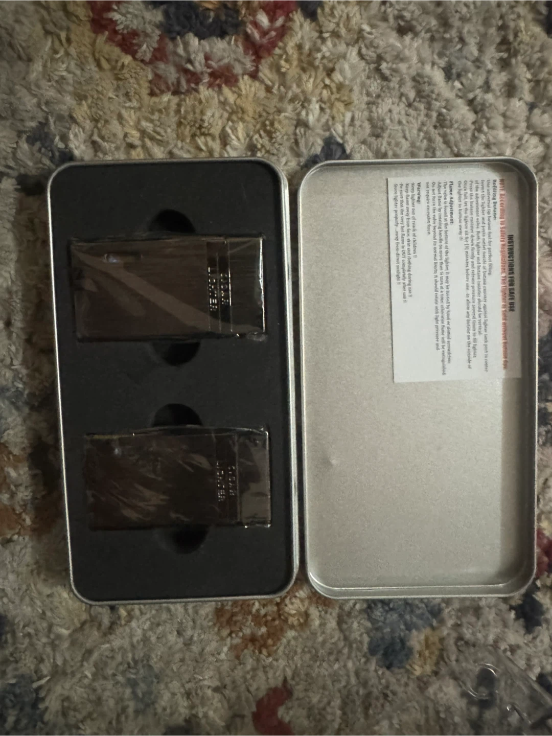 Yeuligo 2 Pack Double Flame Torch Lighters - Brushed Grey - photo 5
