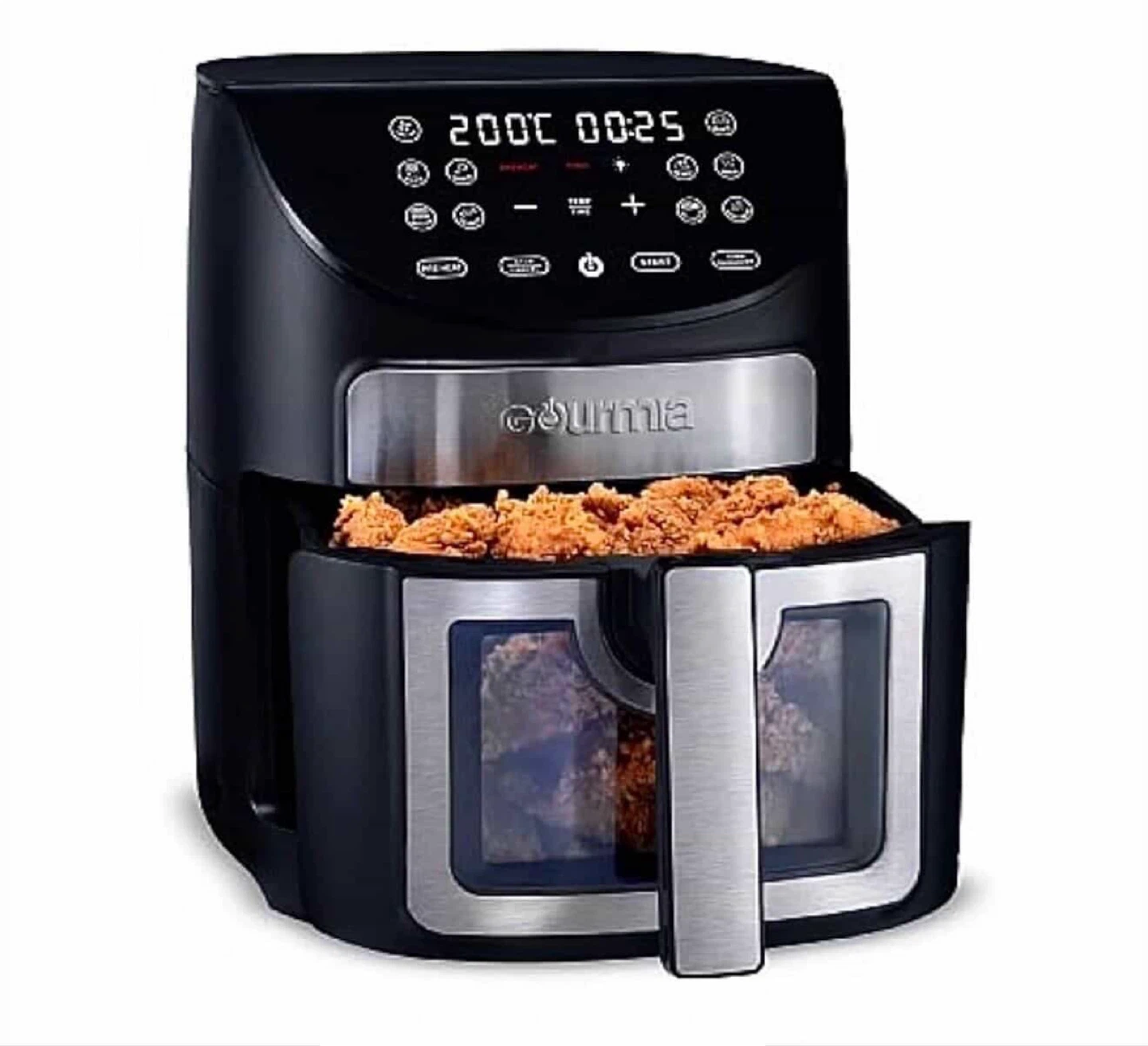 Gourmia Stainless Steel 7 Quart Air Fryer - photo 3