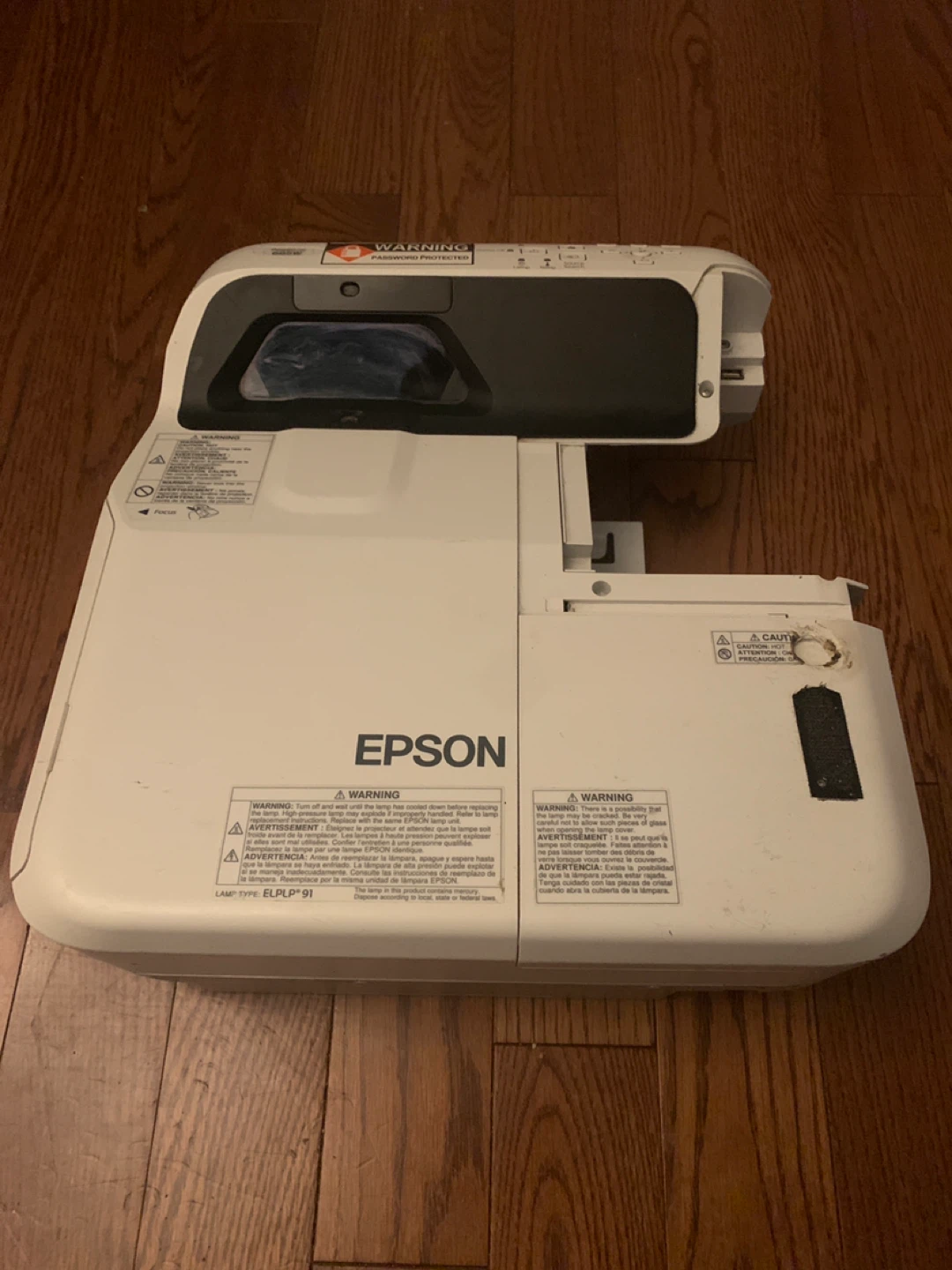 Epson Projector at home movie theatre