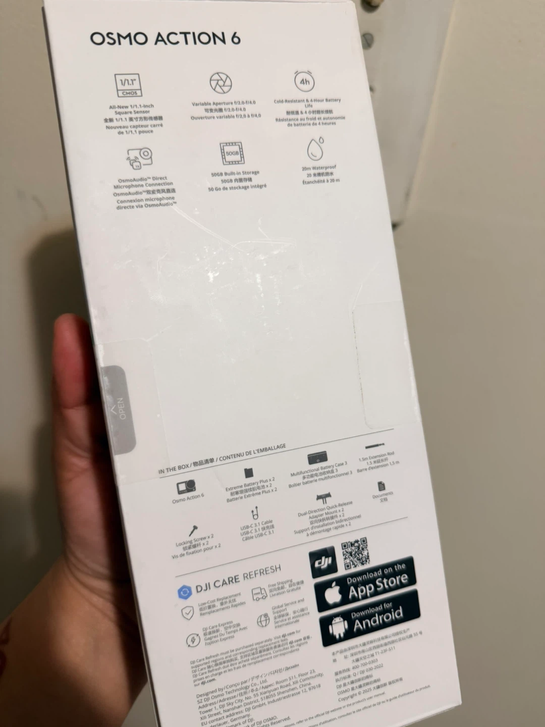 Improved DJI Osmo Action 6 Combo, 8K waterproof - photo 2