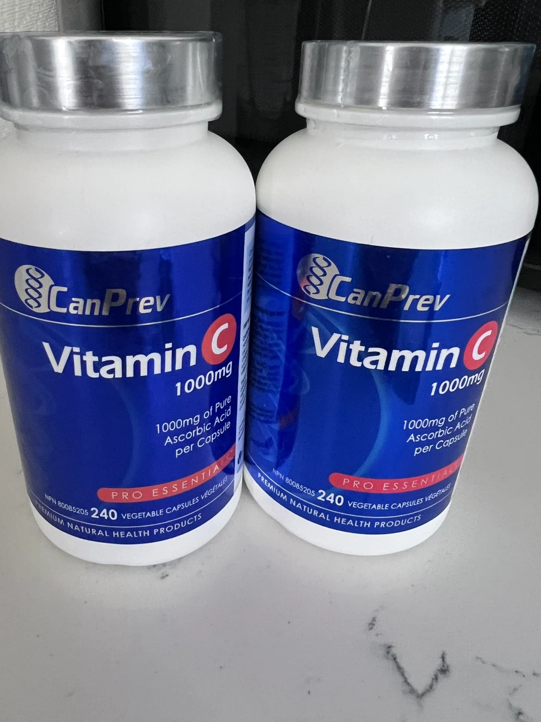 CanPrev Vitamin C 1000mg VegCaps (2 x 240)