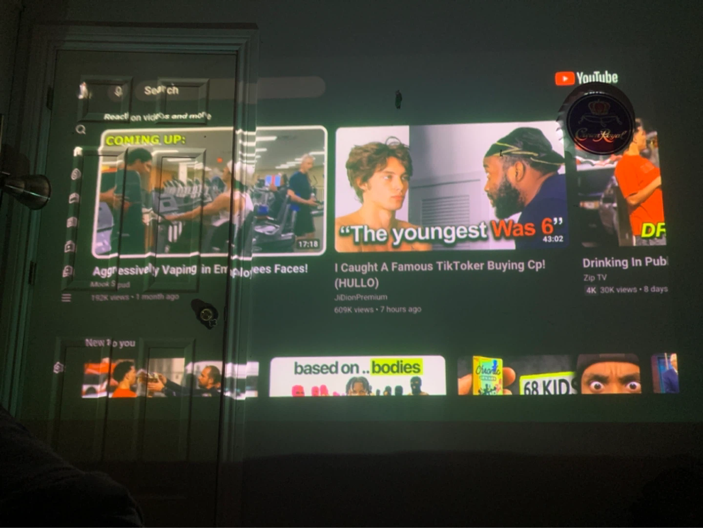 Epson Projector at home movie theatre - photo 3