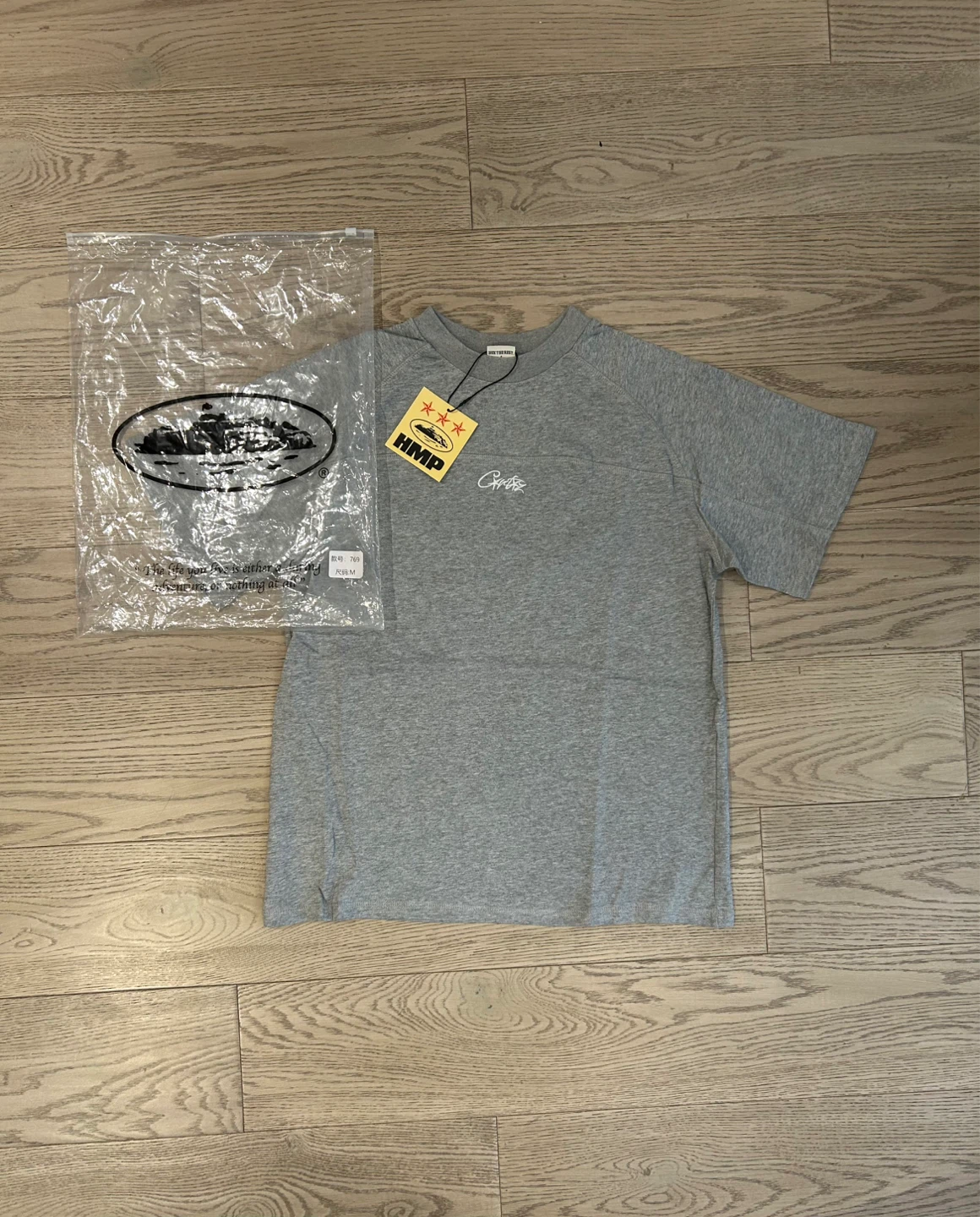 Corteiz  Grey T-Shirt Size Medium