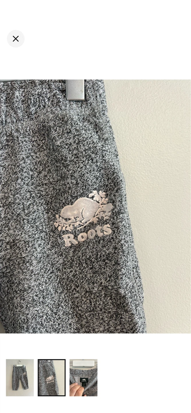 Roots Baby Grey Marl Joggers L/G - photo 2