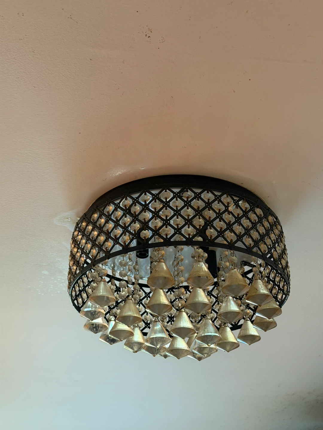 Set of TWO ceiling light chandeliers. Please read! - photo 2