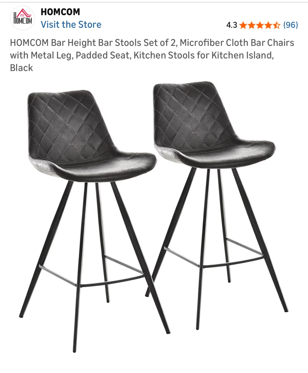 Bar Stools set of 2 - photo 3