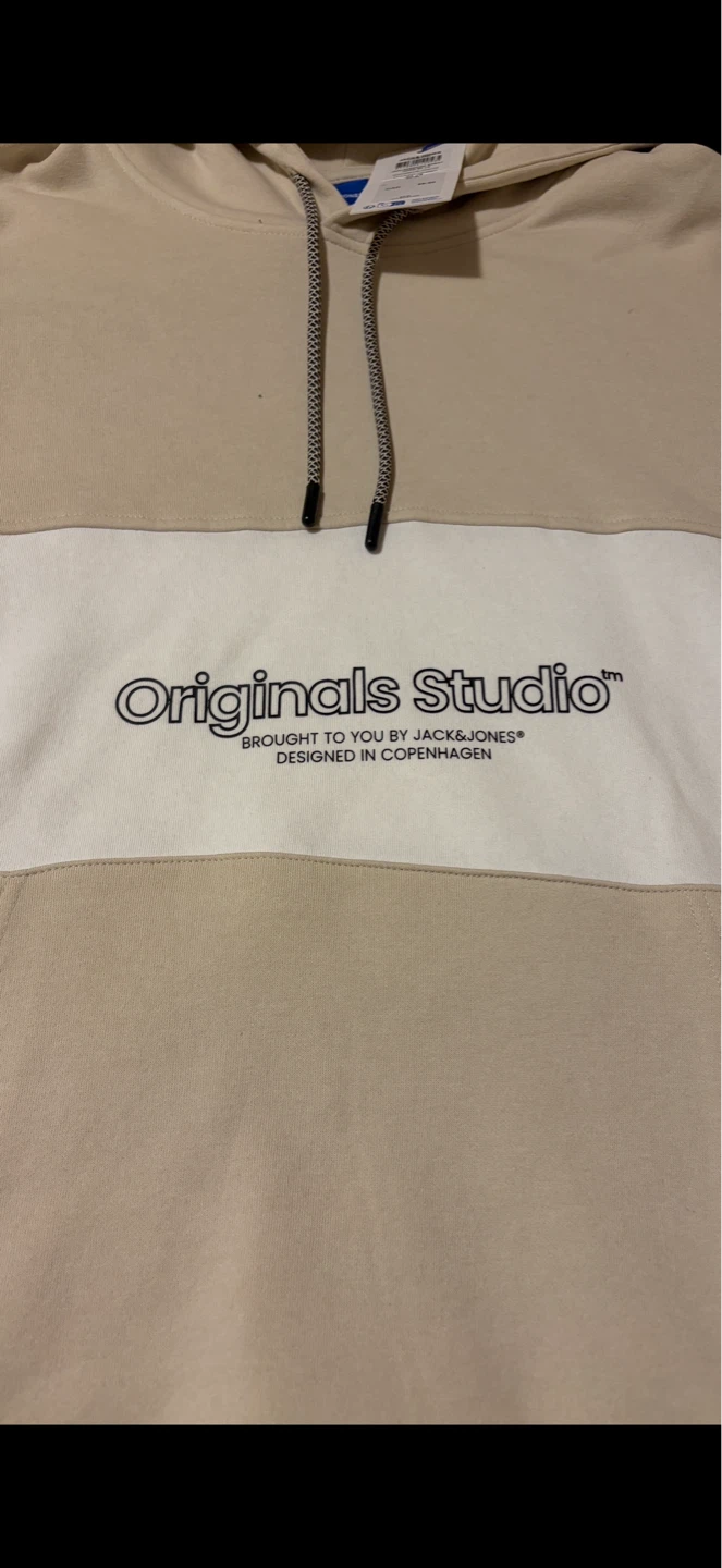 Jack & Jones Originals Studio Hoodie - Beige - photo 3