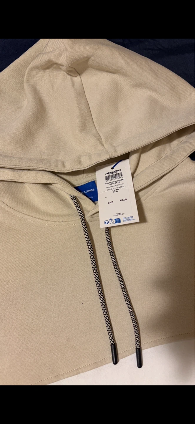 Jack & Jones Originals Studio Hoodie - Beige - photo 2