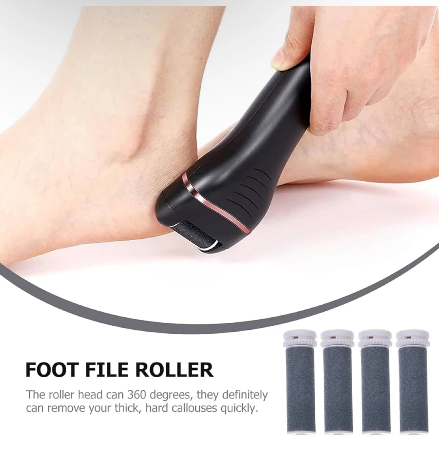 20 pcs Foot File Replacement Roller