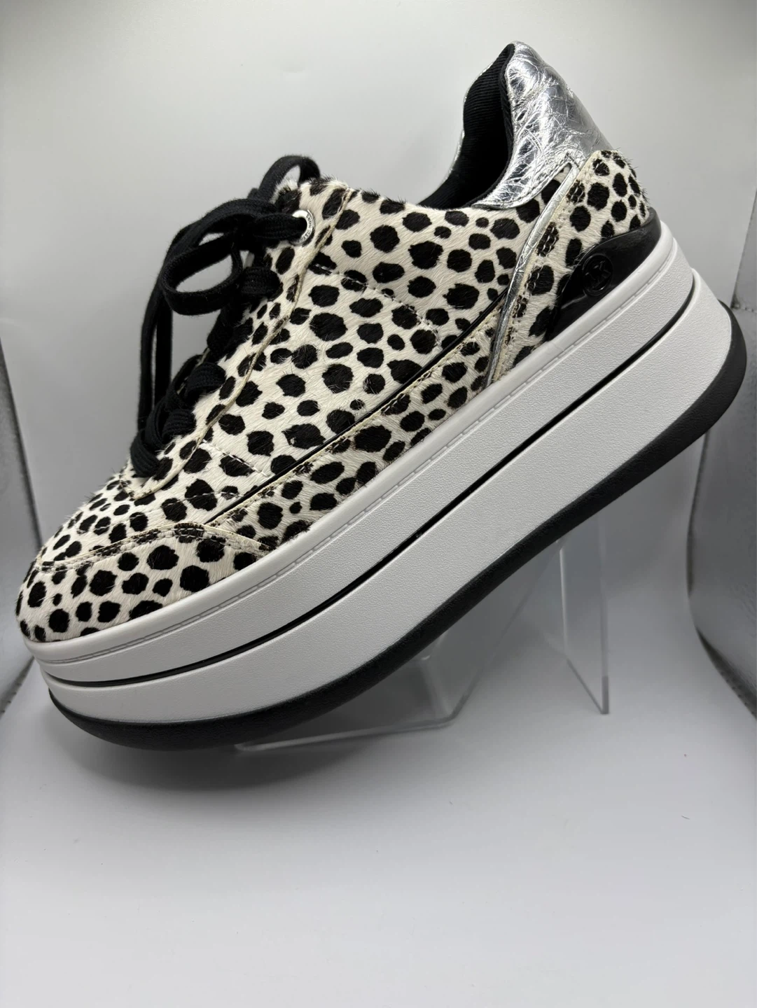 Michael Kors Platform Sneakers - Dalmation Print