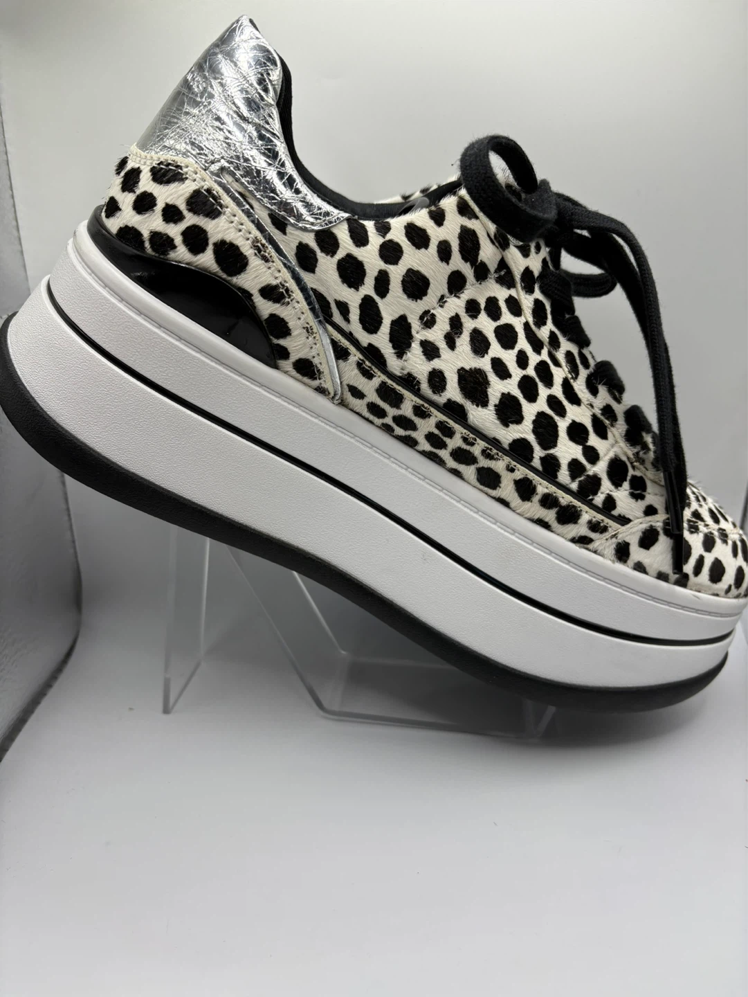 Michael Kors Platform Sneakers - Dalmation Print - photo 2