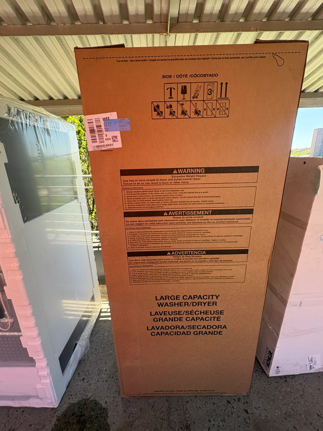 Whirlpool Laundry Tower Washer and Electric Dryer - photo 4