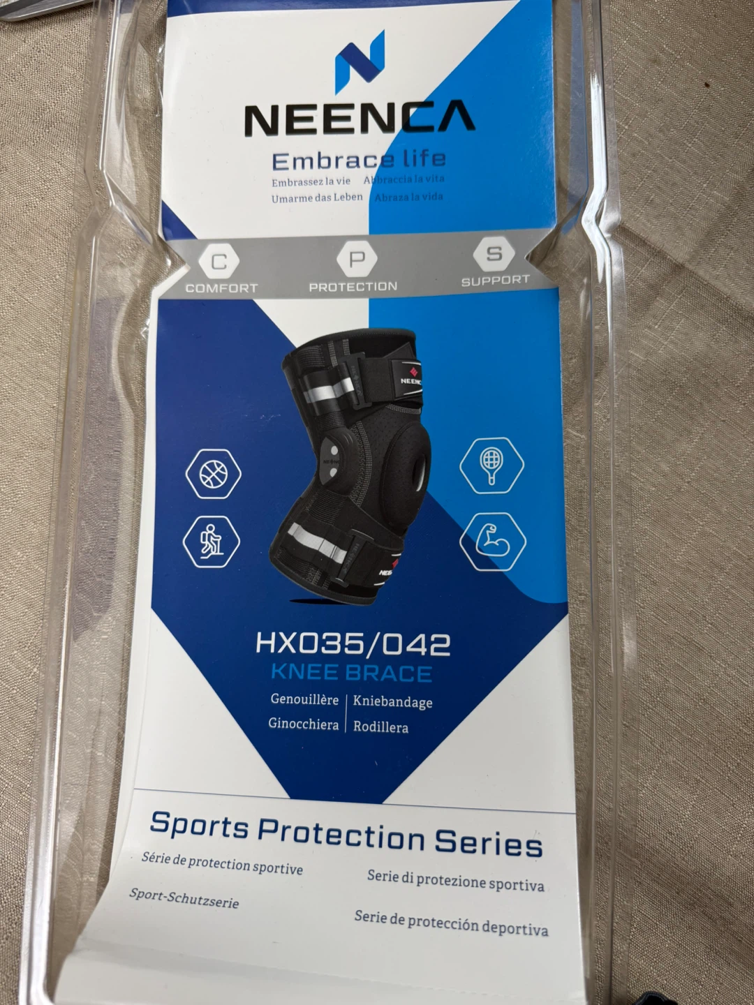 NEENCA HX035/042 Knee Brace - Black, X-Large - photo 3