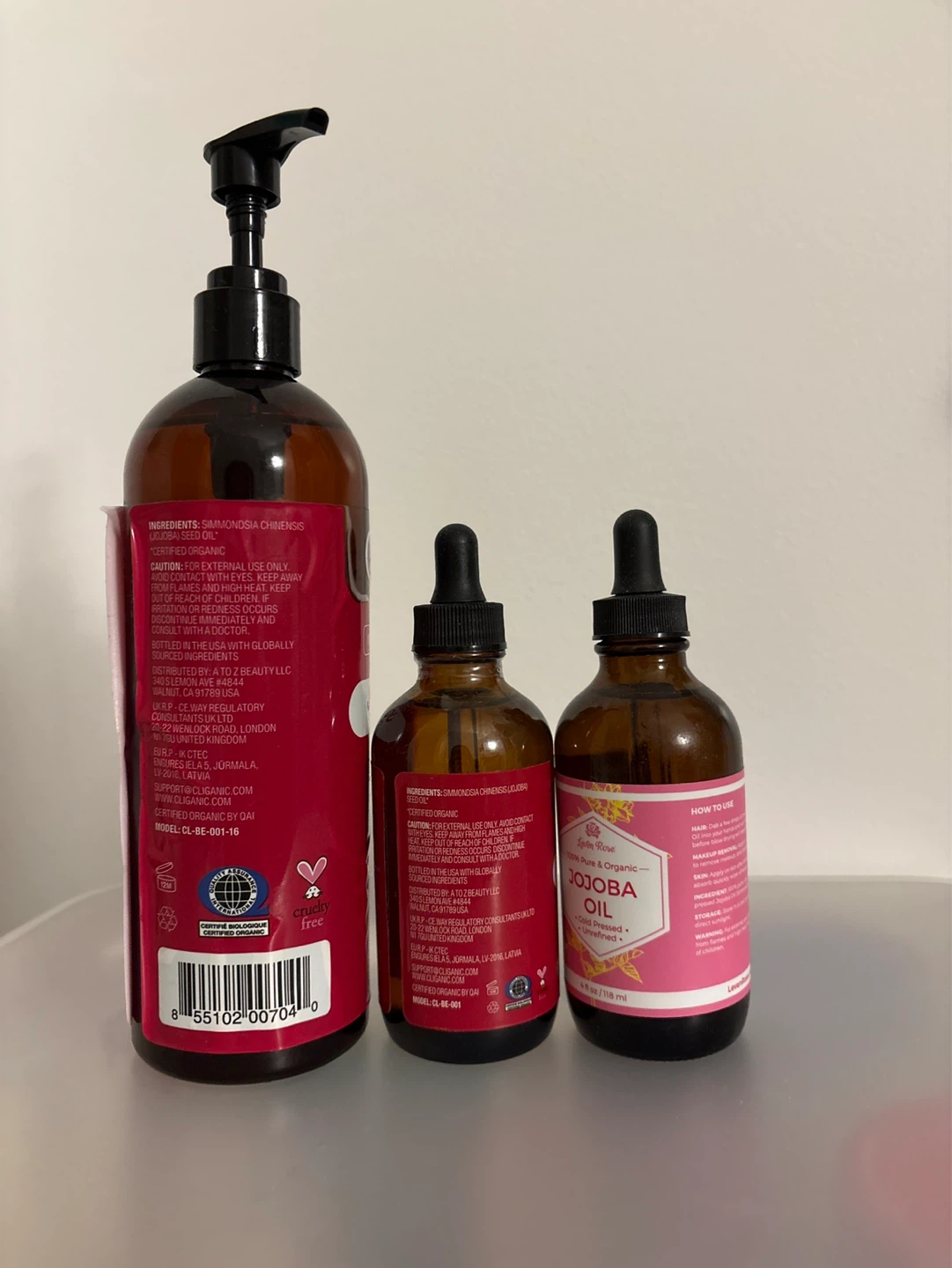 Cliganic Jojoba Oil Set - photo 2