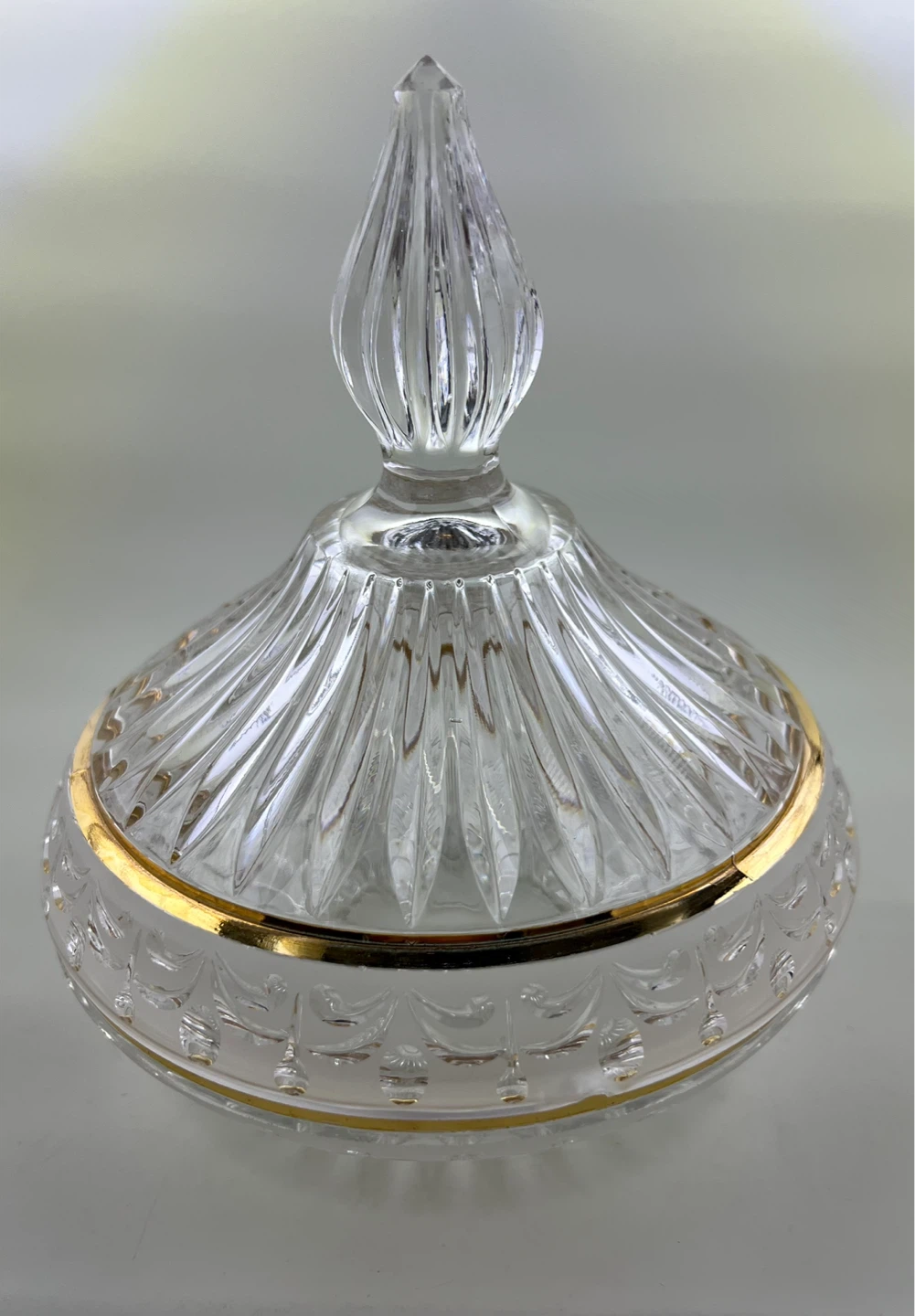Vintage Crystal Candy Dish
