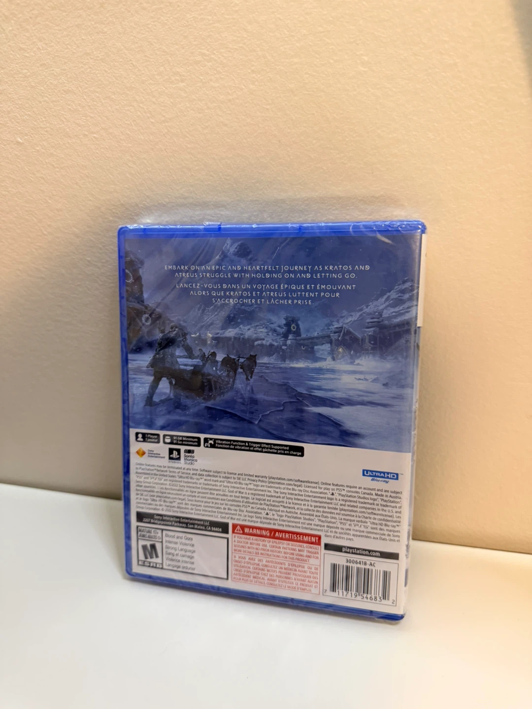 Brand new God of War Ragnarök PS5 Game - photo 4