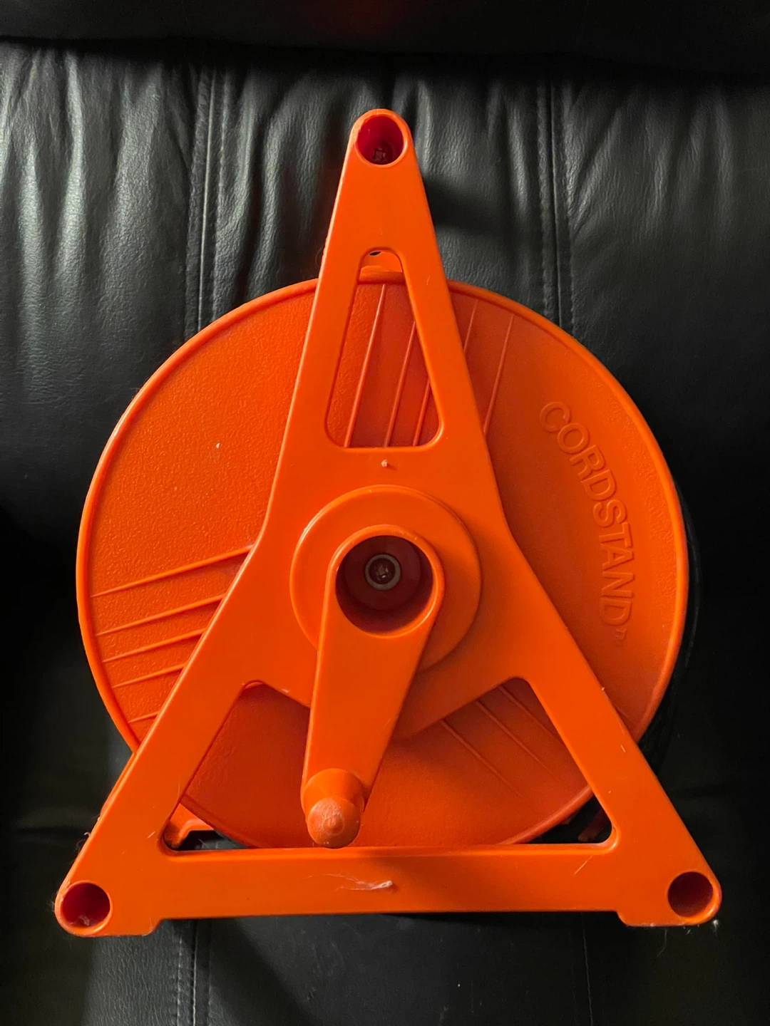 Orange Cord Stand Cable Reel with Coaxial Cable