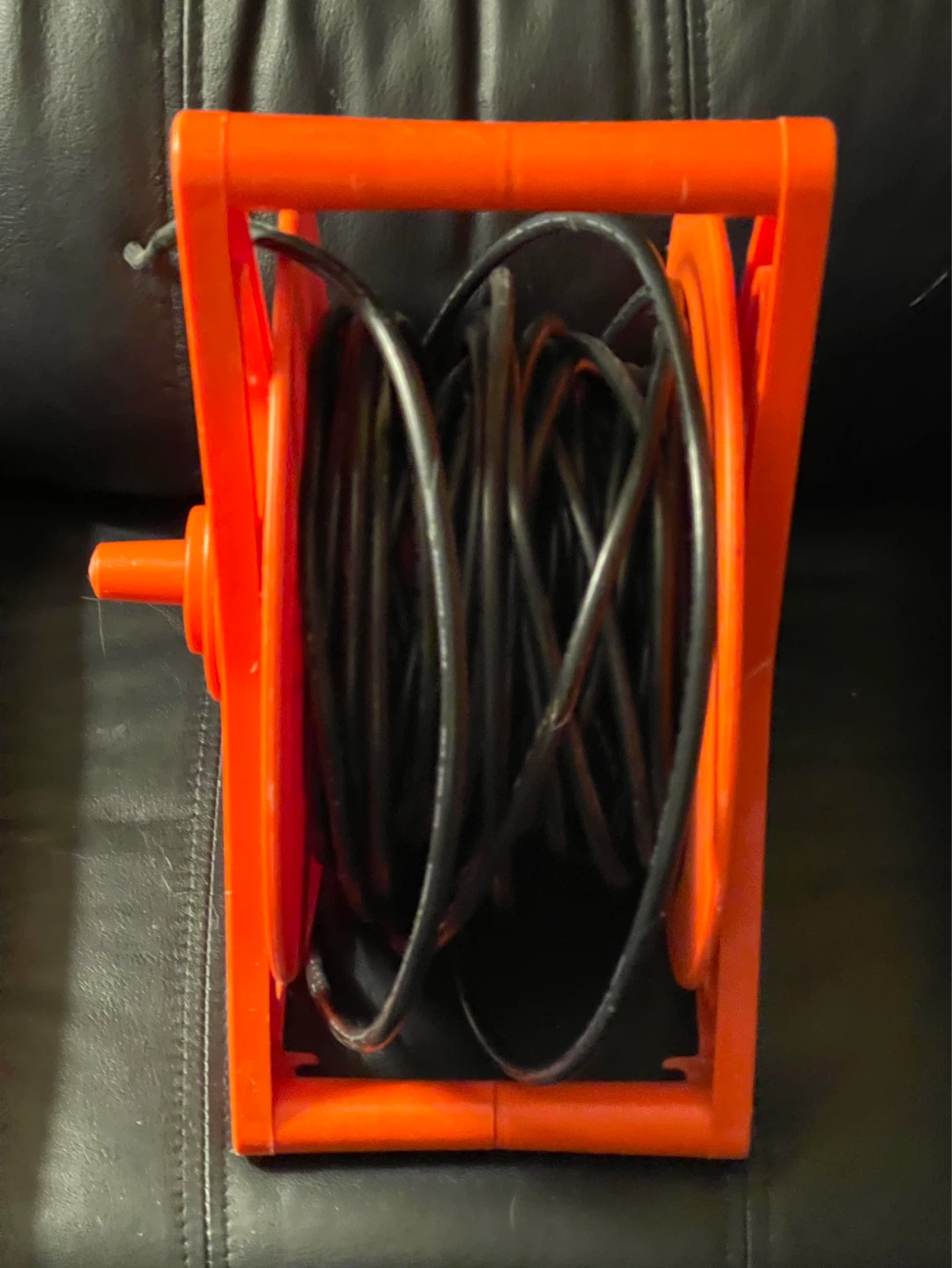 Orange Cord Stand Cable Reel with Coaxial Cable - photo 2