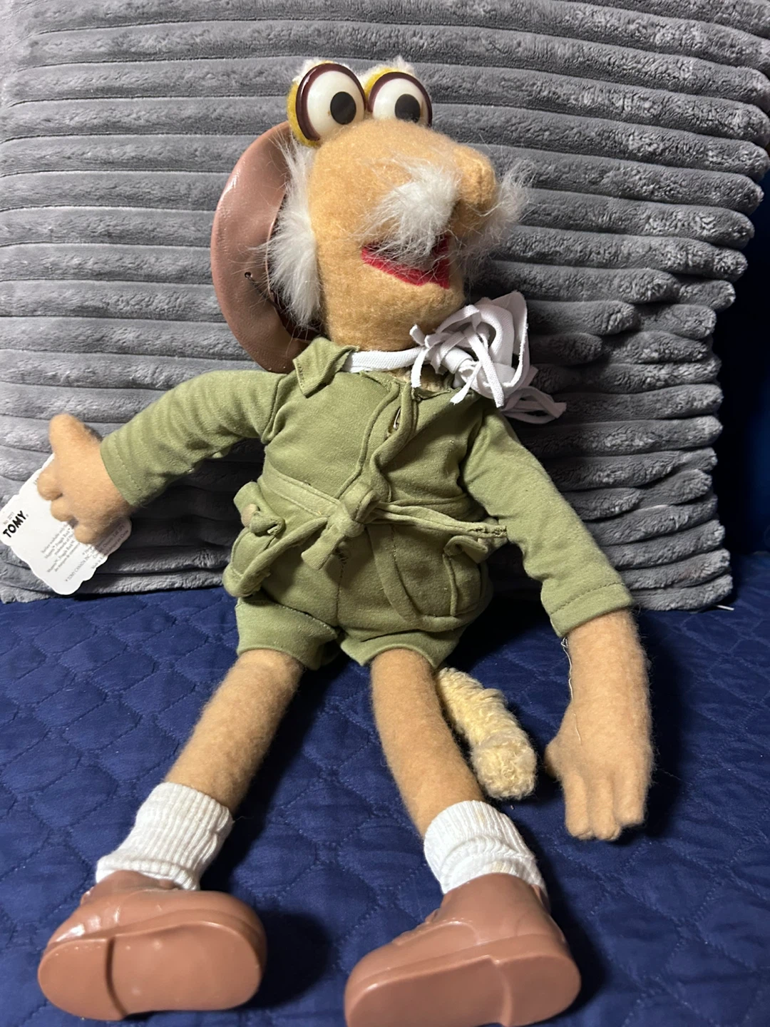 Tomy Muppet Plush Toy - Rizzo The Rat