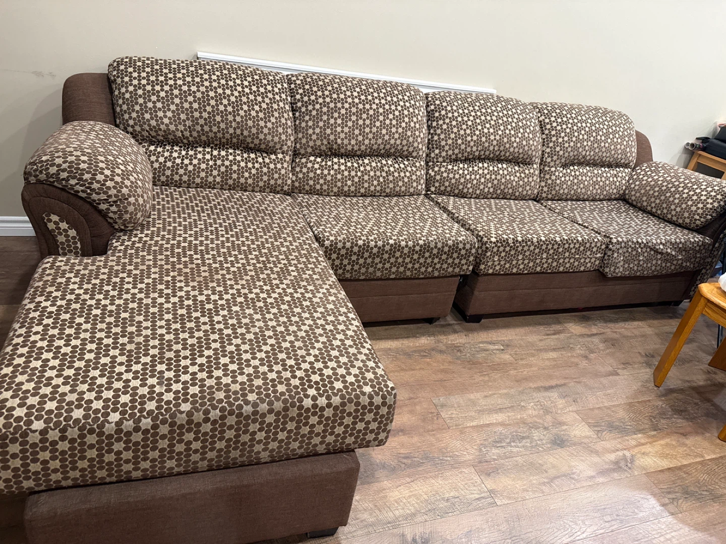 Brown Sectional Sofa