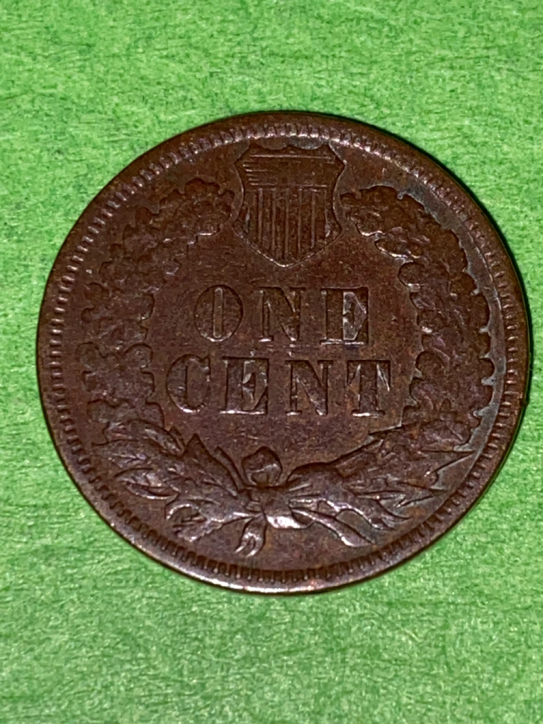 1901 Indian Head Penny - One Cent Coin - photo 2