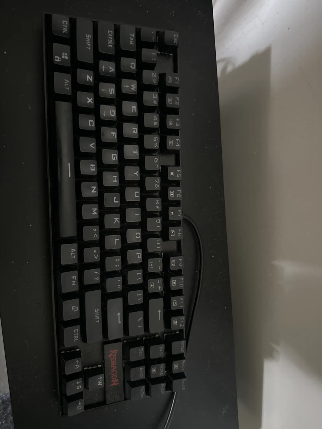 CRUA 27” Curved 180Hz Gaming Monitor + Redragon Keyboard - photo 2