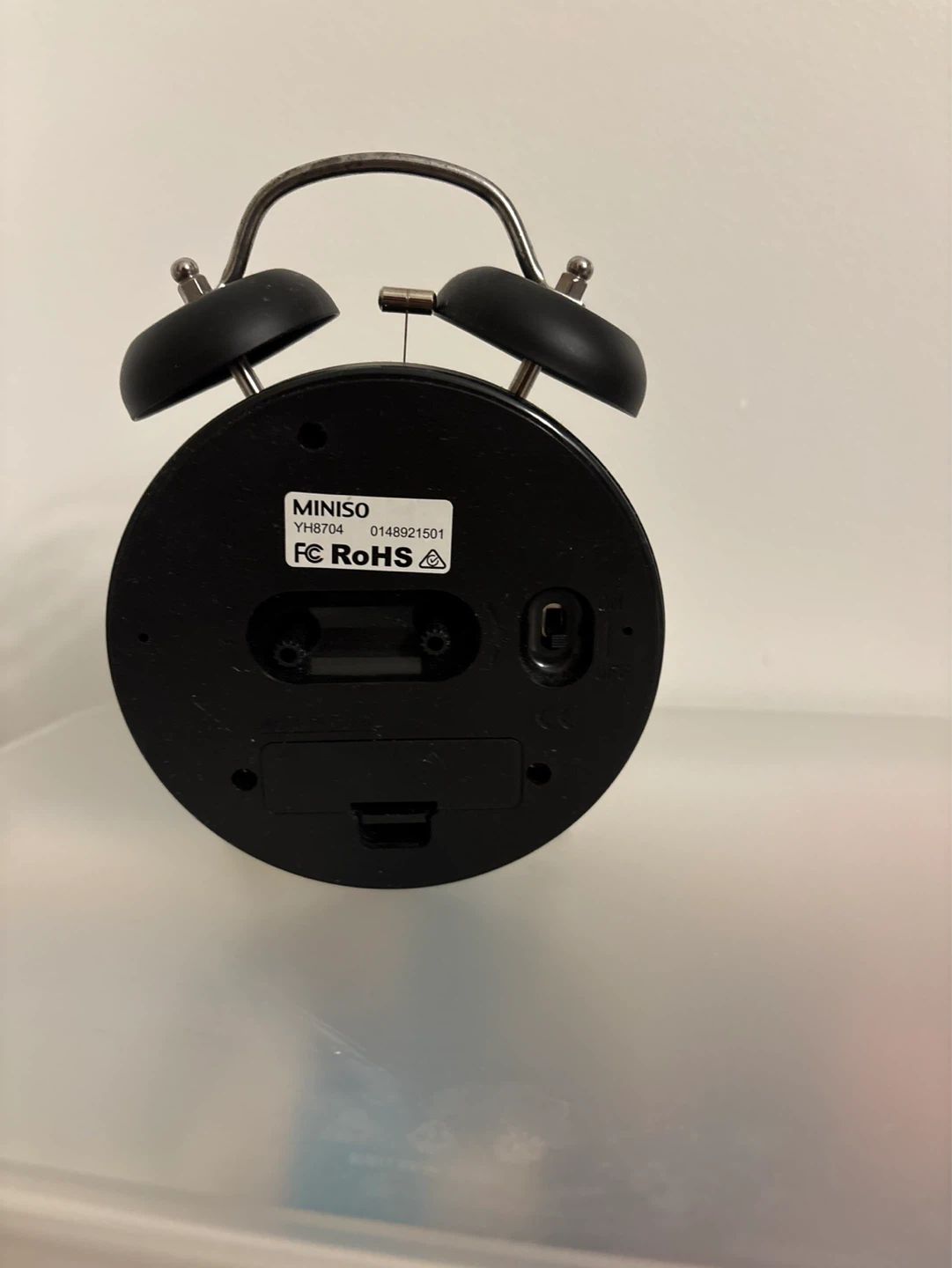 Miniso Marvel Twin Bell Alarm Clock - photo 2