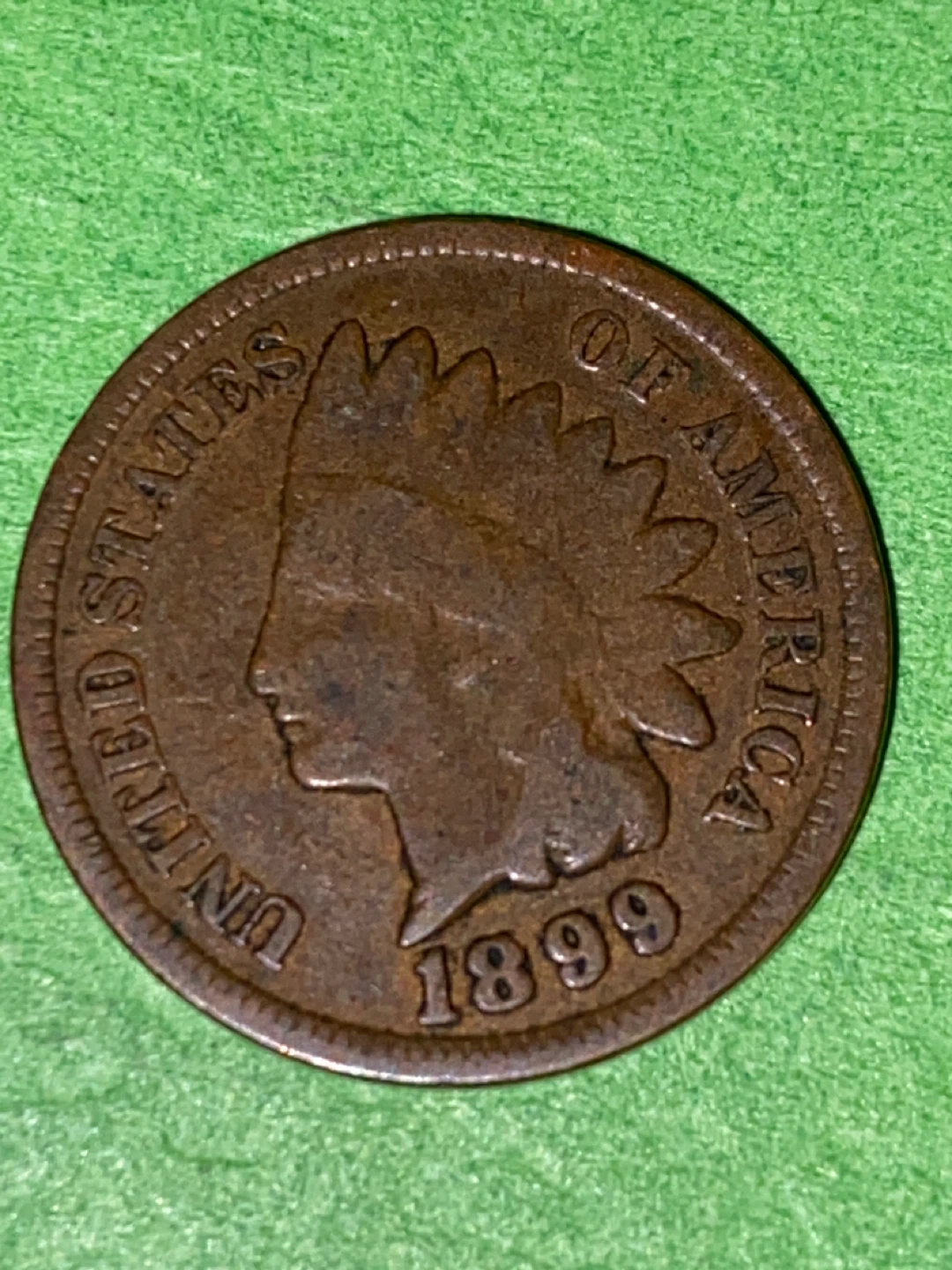 1899 United States Indian Head Penny