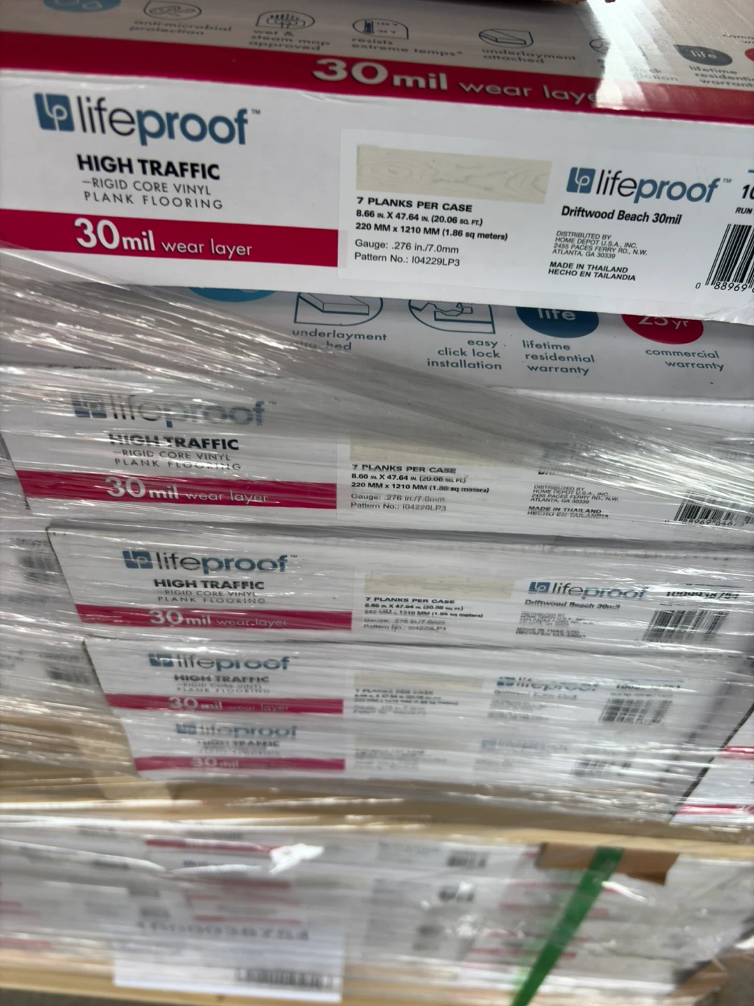 Vinyl Plank Flooring - Driftwood Beach - photo 2