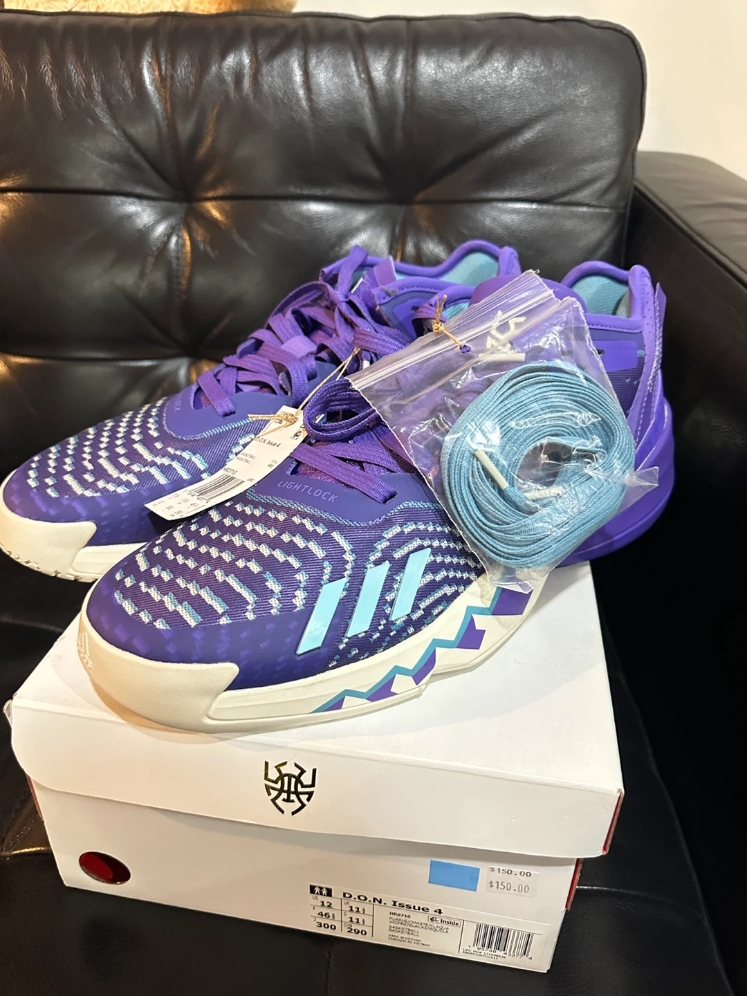 New Adidas DON MITCHELL Issue 4 size 12US