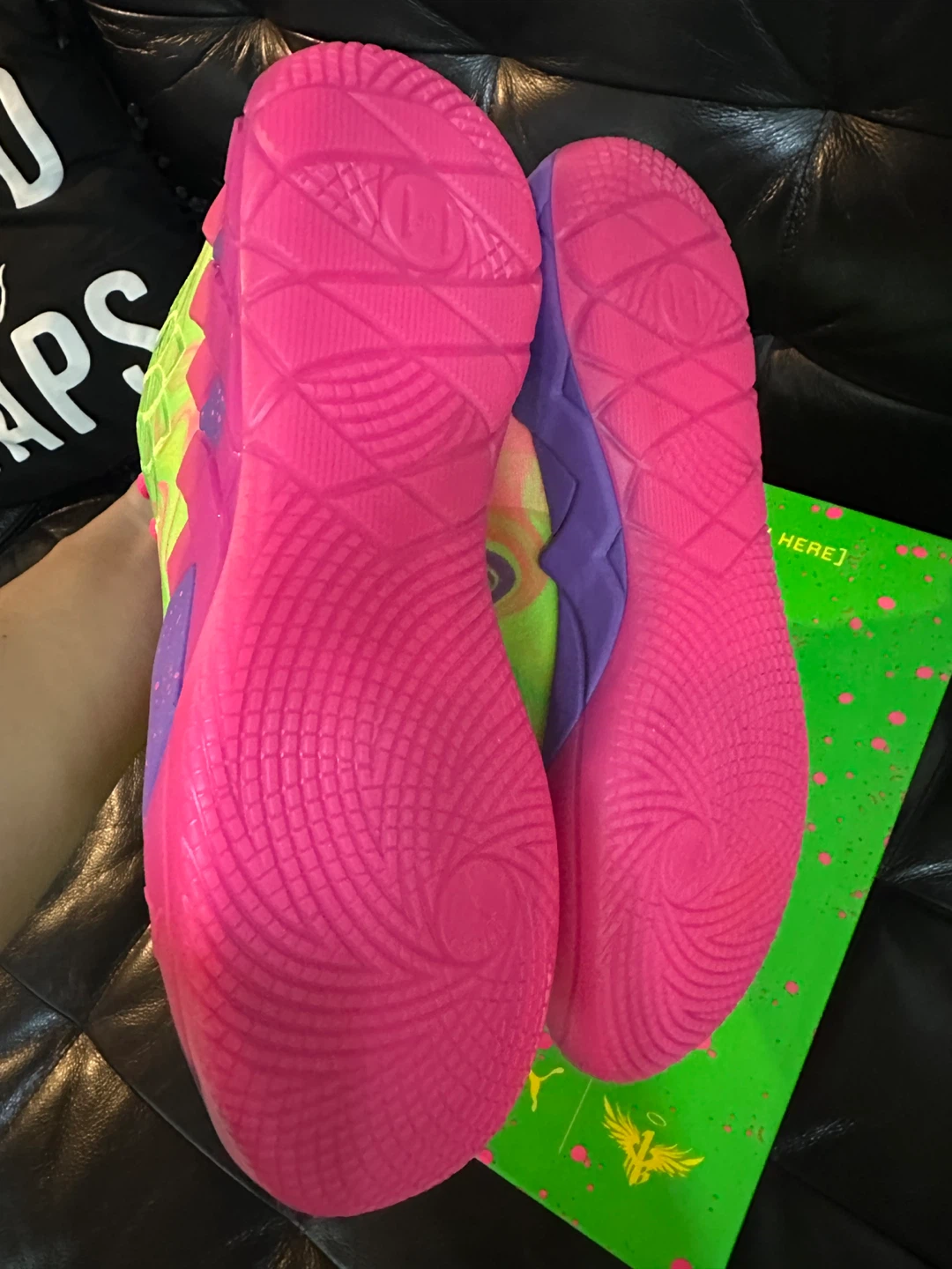 New PUMA MB.01 "Inverse Toxic" size 10.5 US - photo 5