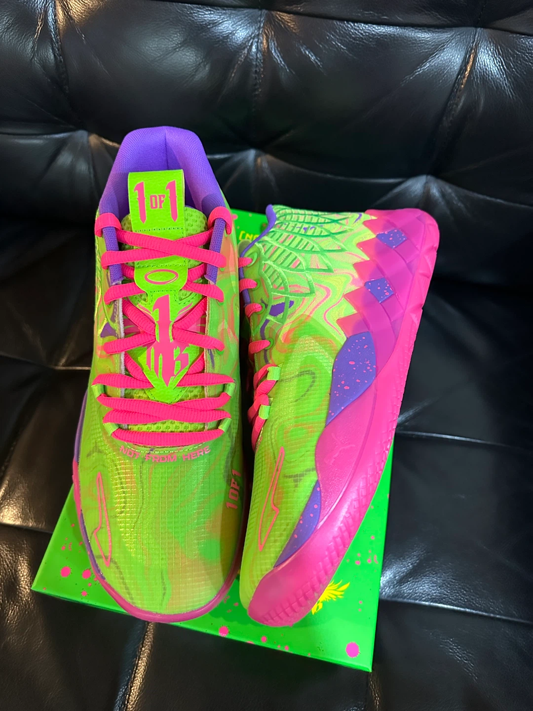 New PUMA MB.01 "Inverse Toxic" size 10.5 US