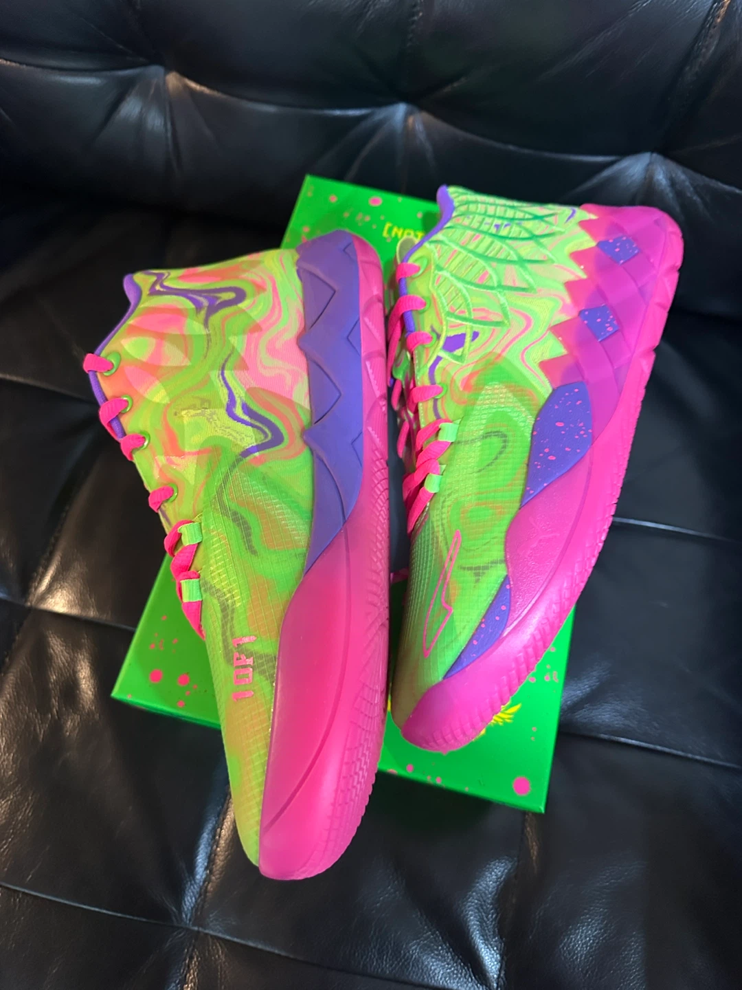 New PUMA MB.01 "Inverse Toxic" size 10.5 US - photo 4