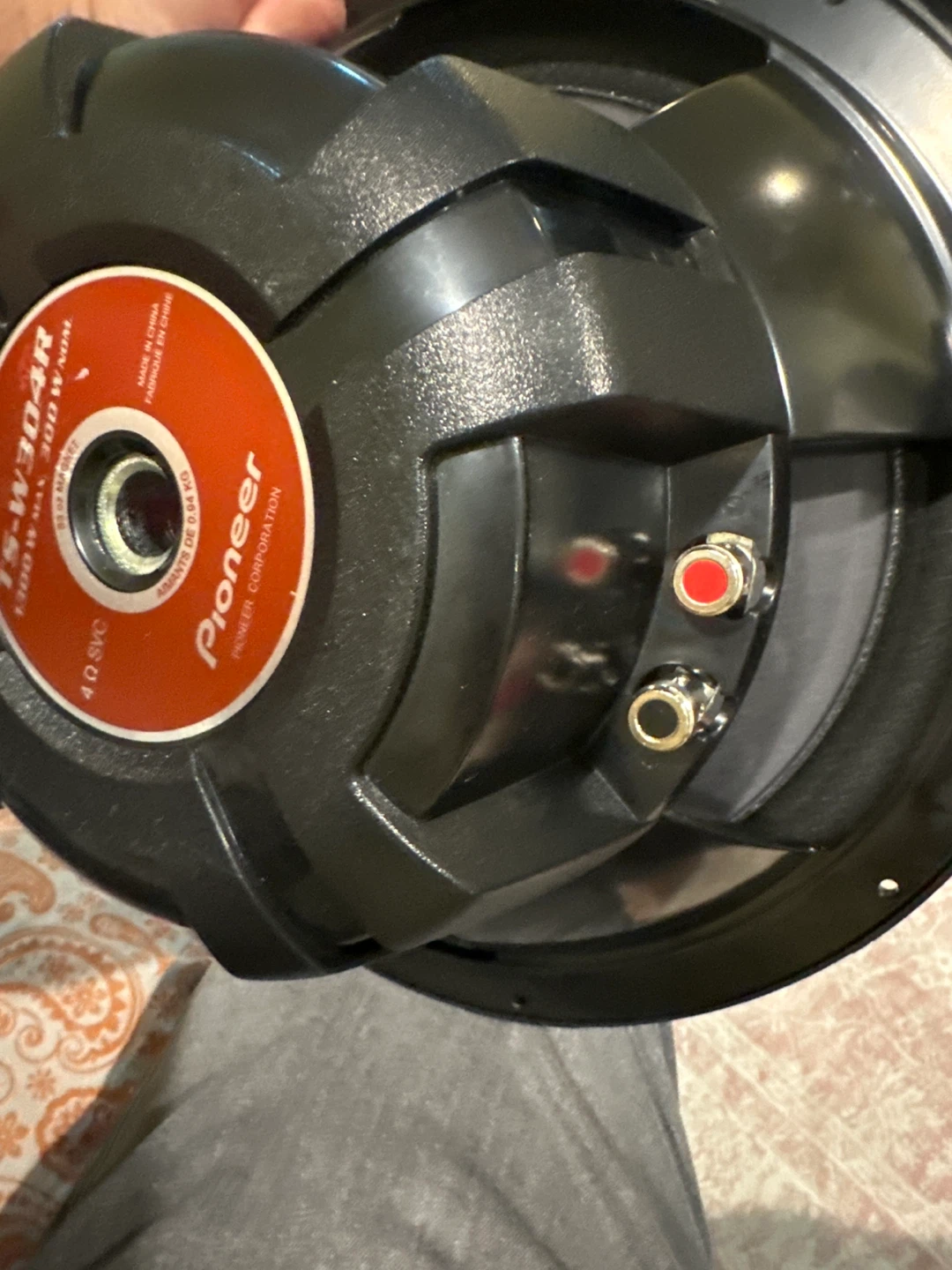 Pioneer 12” Subwoofer TS-W304R – Clean Deep Bass - photo 3