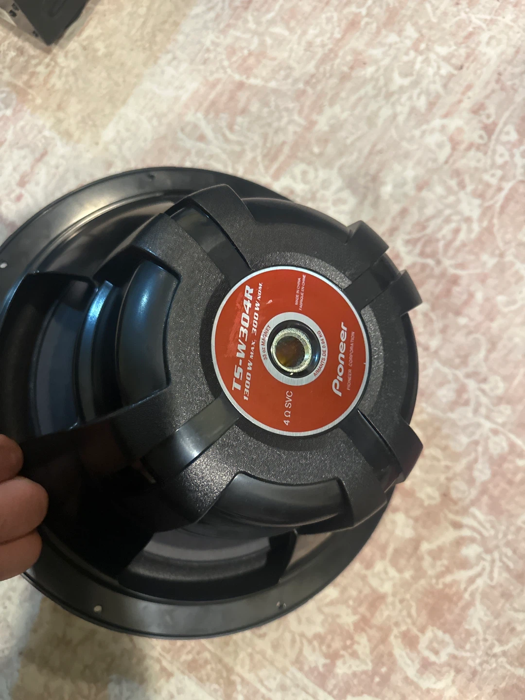 Pioneer 12” Subwoofer TS-W304R – Clean Deep Bass - photo 2