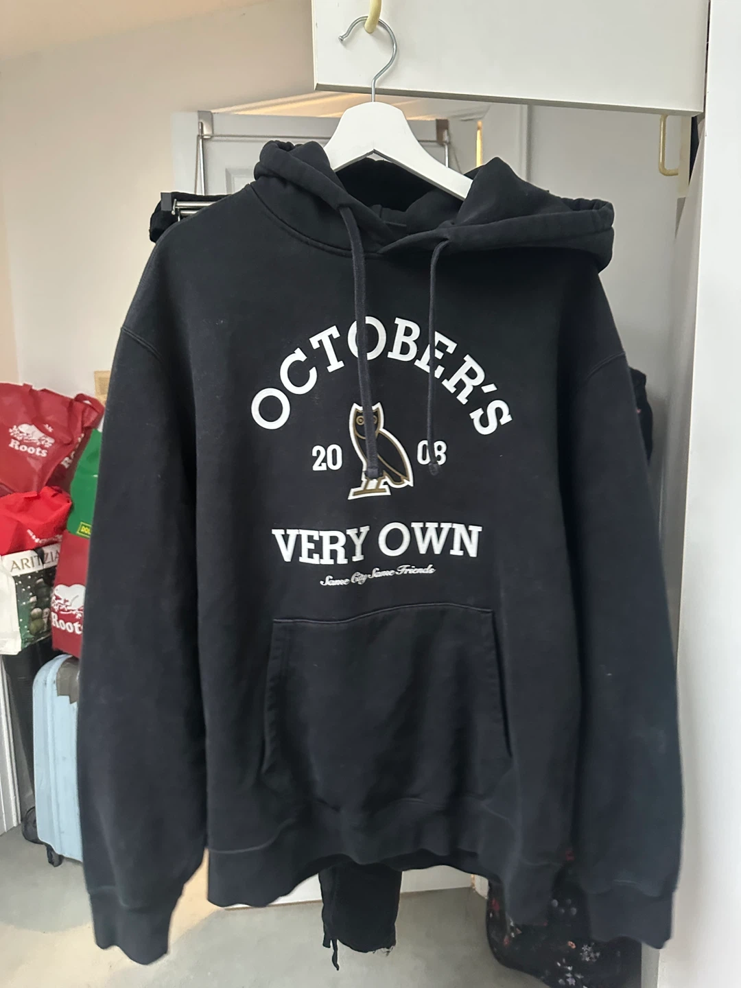 October's Very Own Black Hoodie